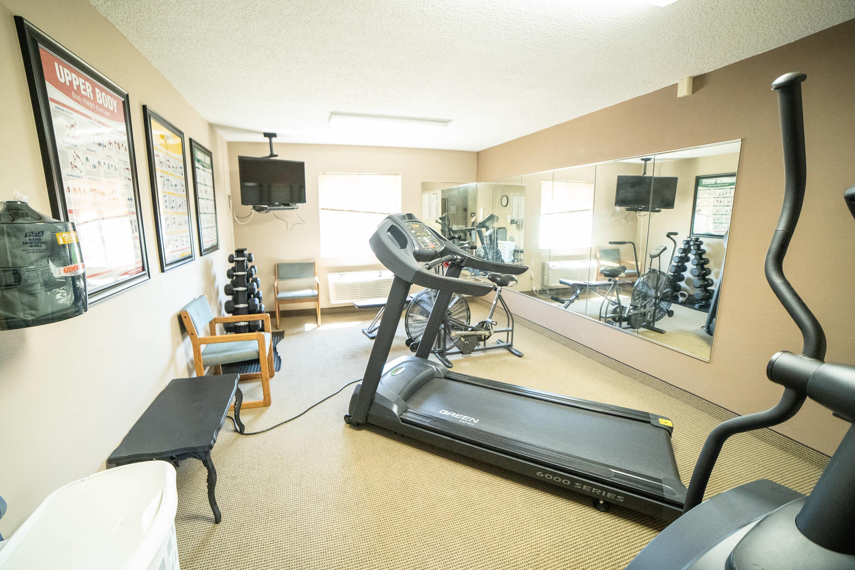Fitness center | Quality Inn & Suites Watertown