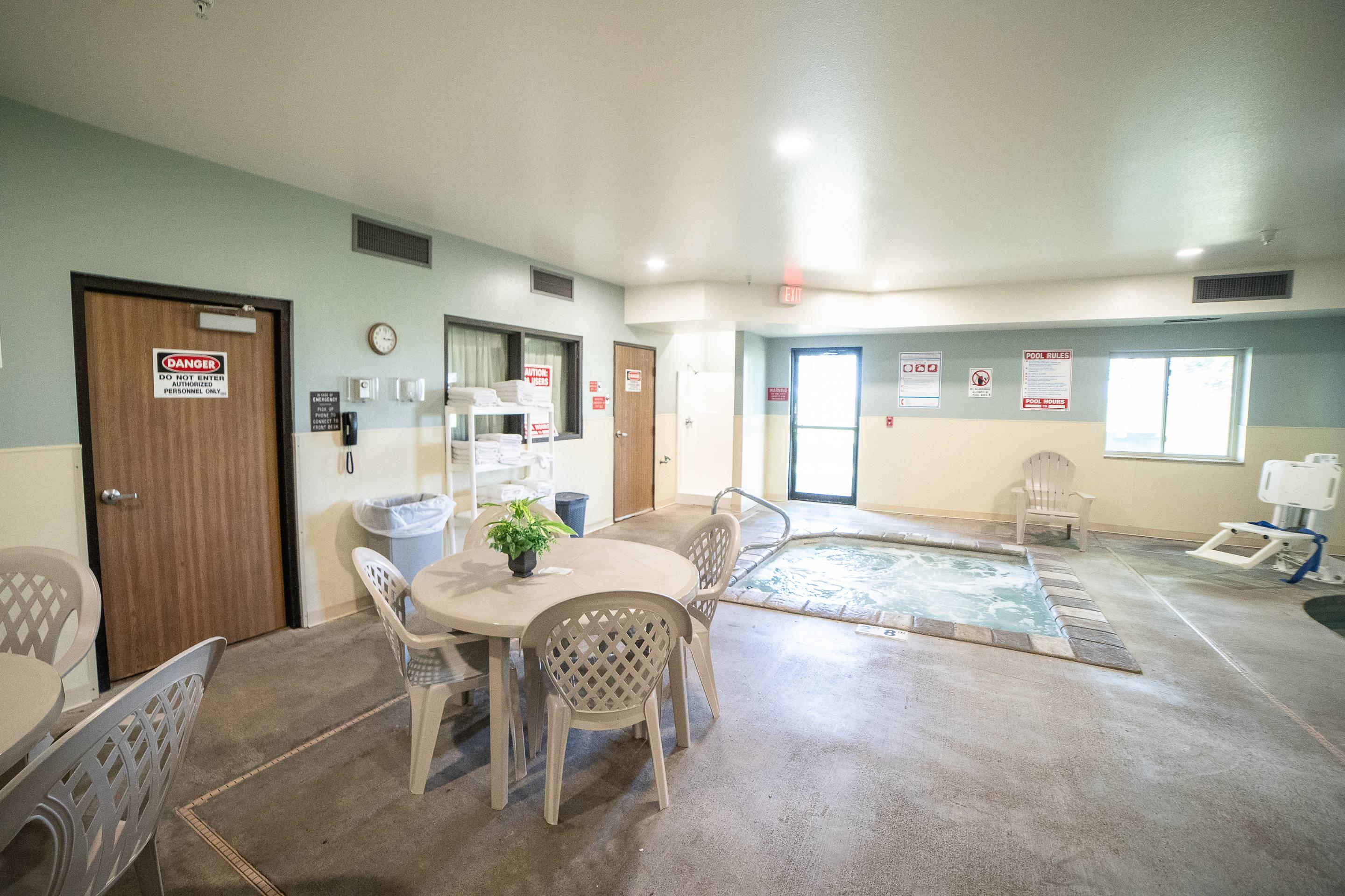 Indoor pool | Quality Inn & Suites Watertown