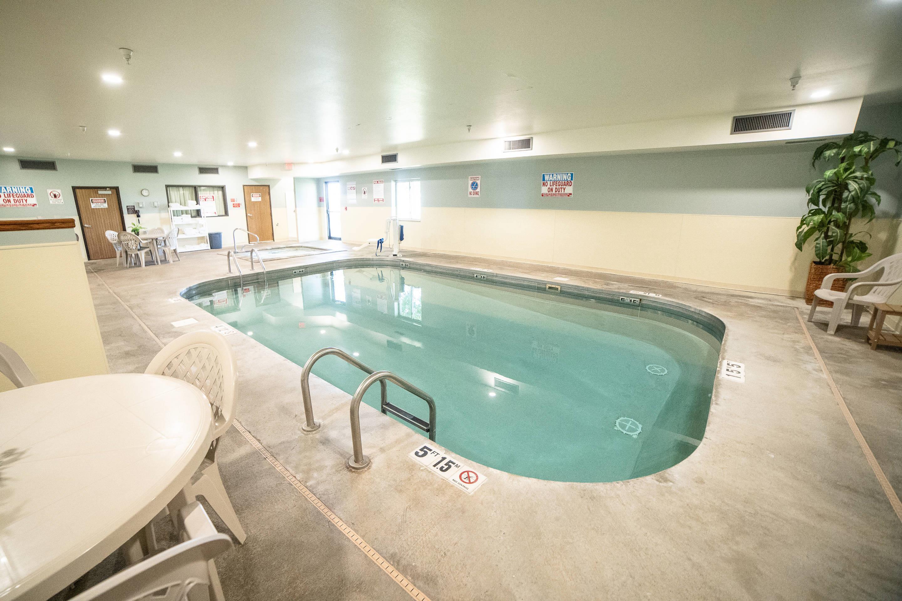 Indoor pool | Quality Inn & Suites Watertown