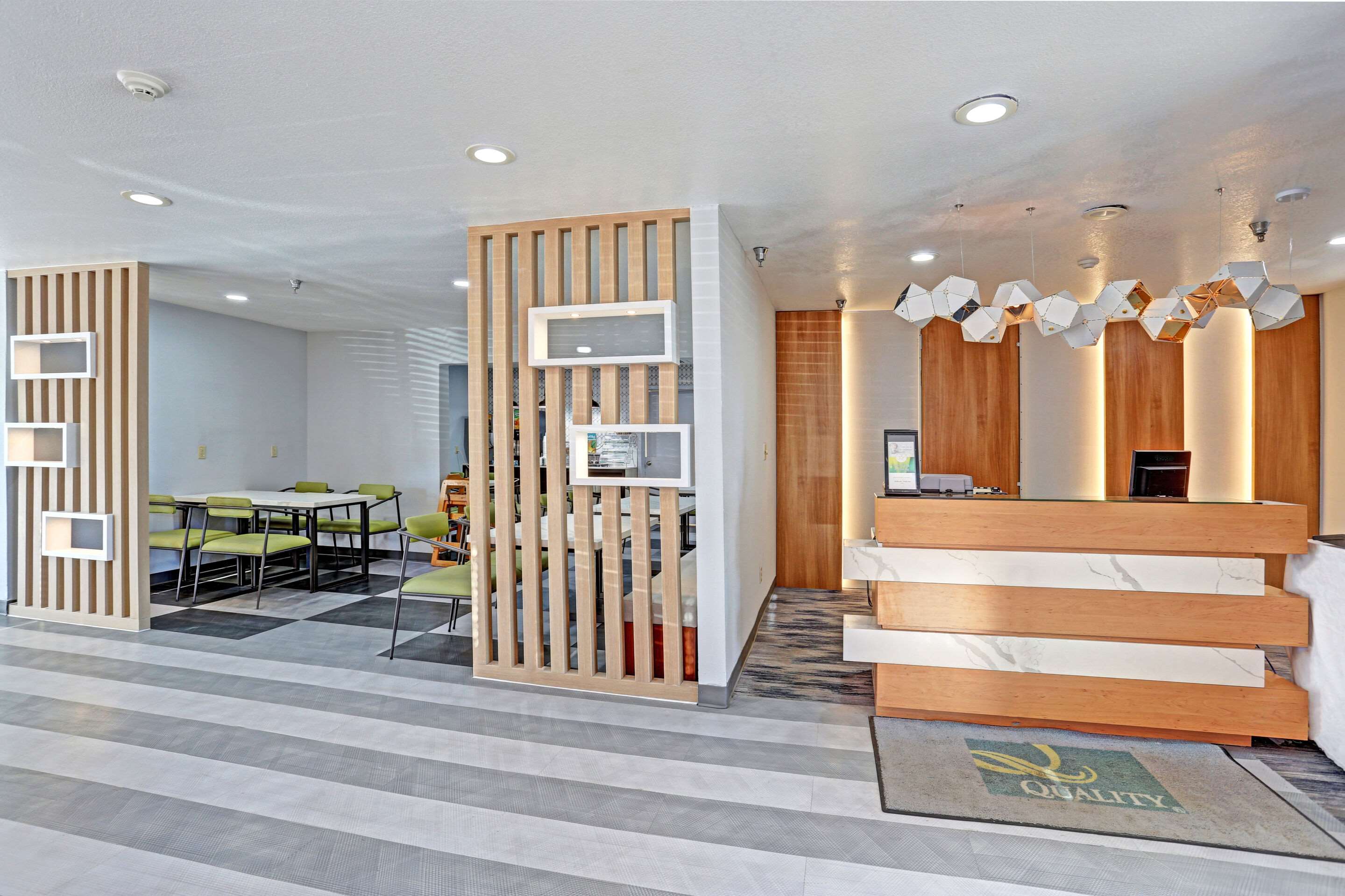 Lobby with sitting area