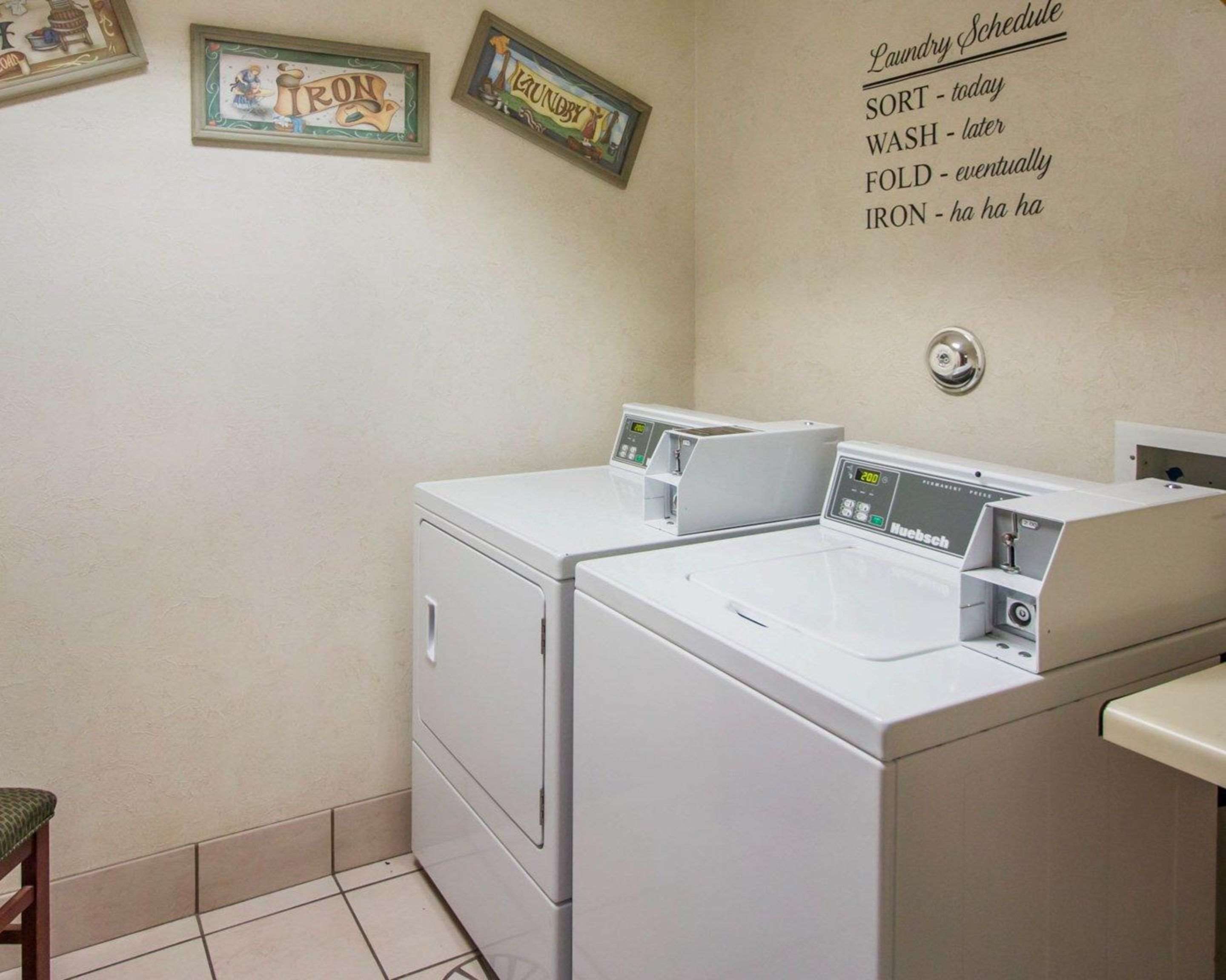 Guest laundry facilities