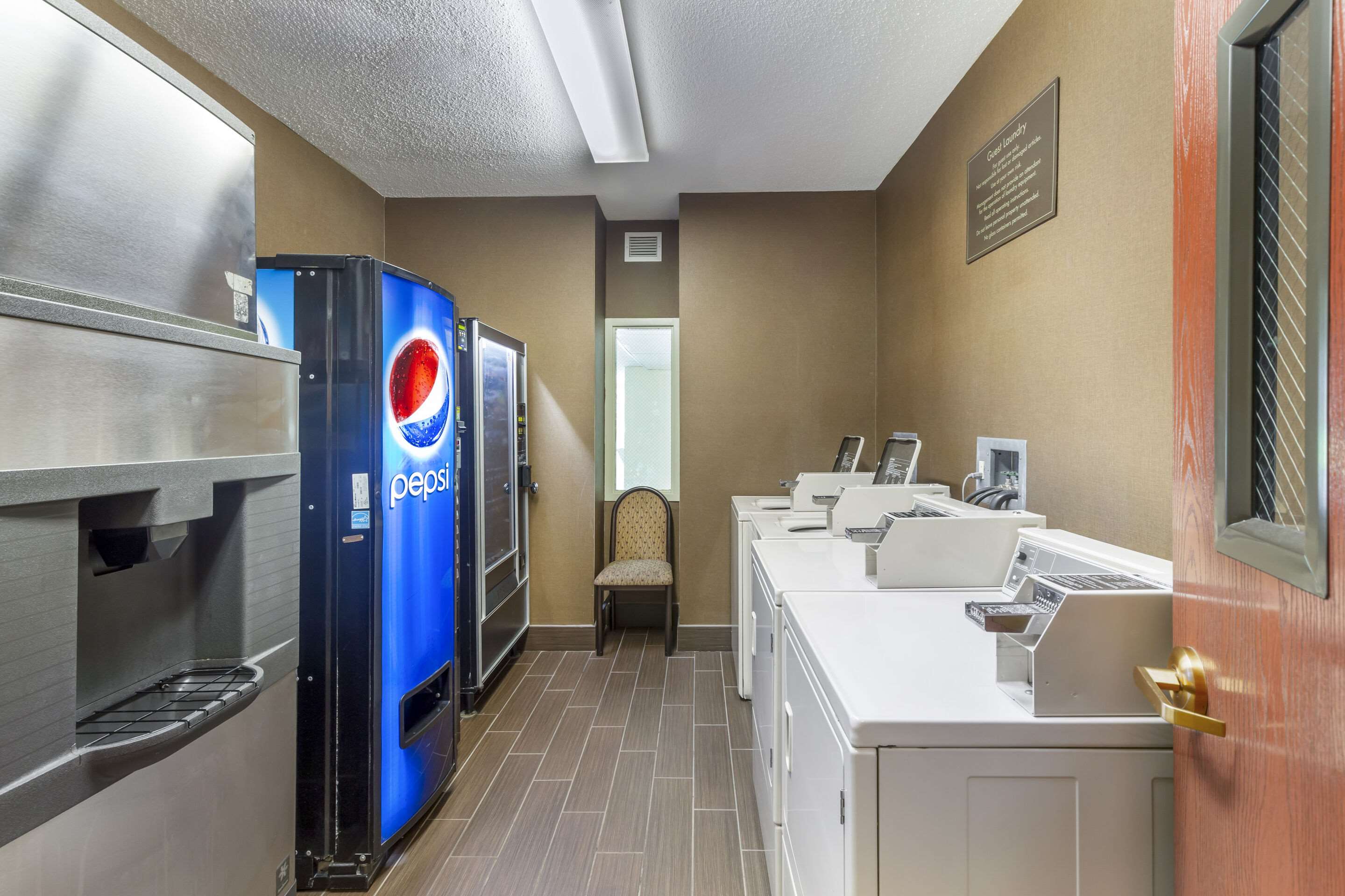 Guest laundry facilities