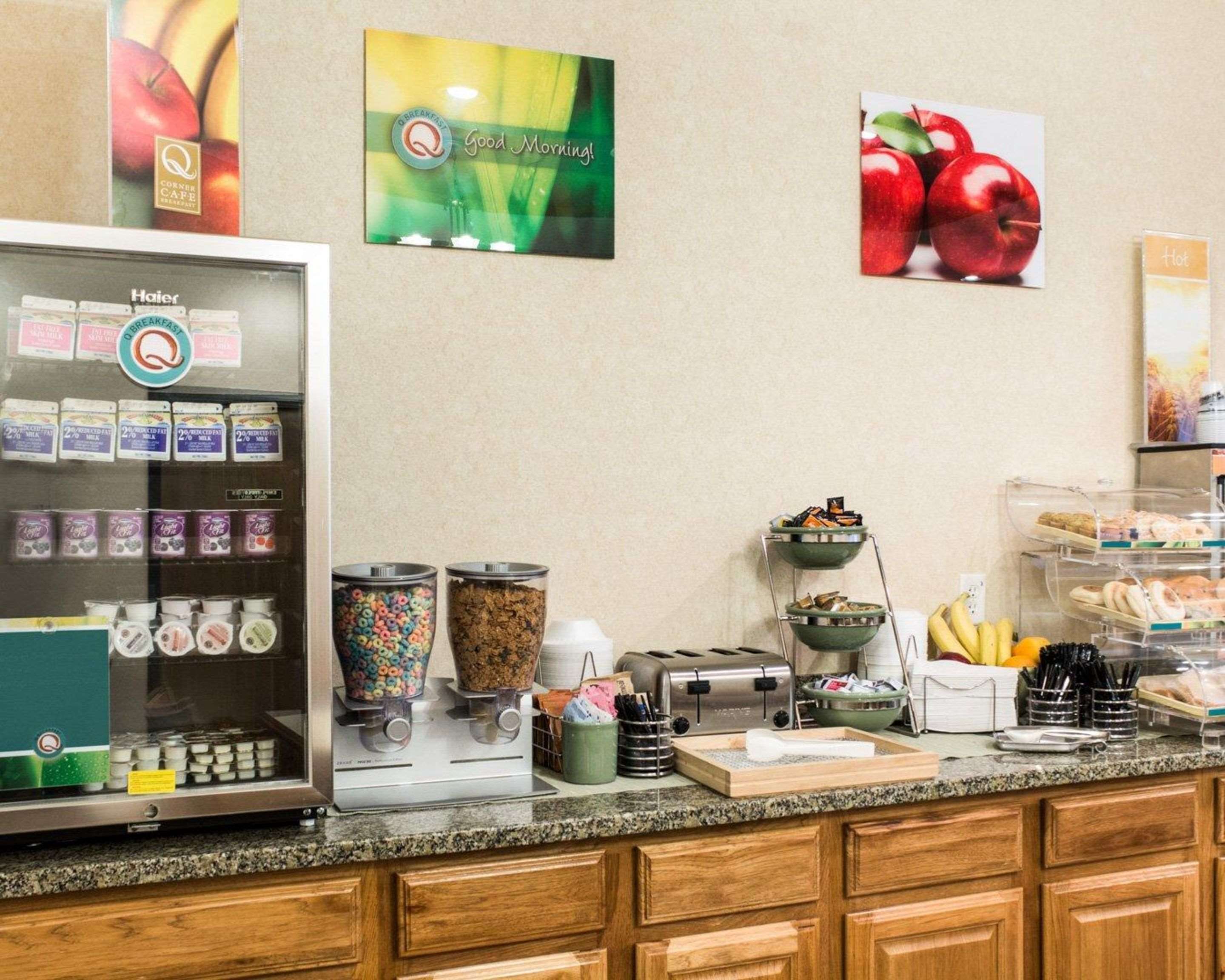 Assorted breakfast items | Quality Inn