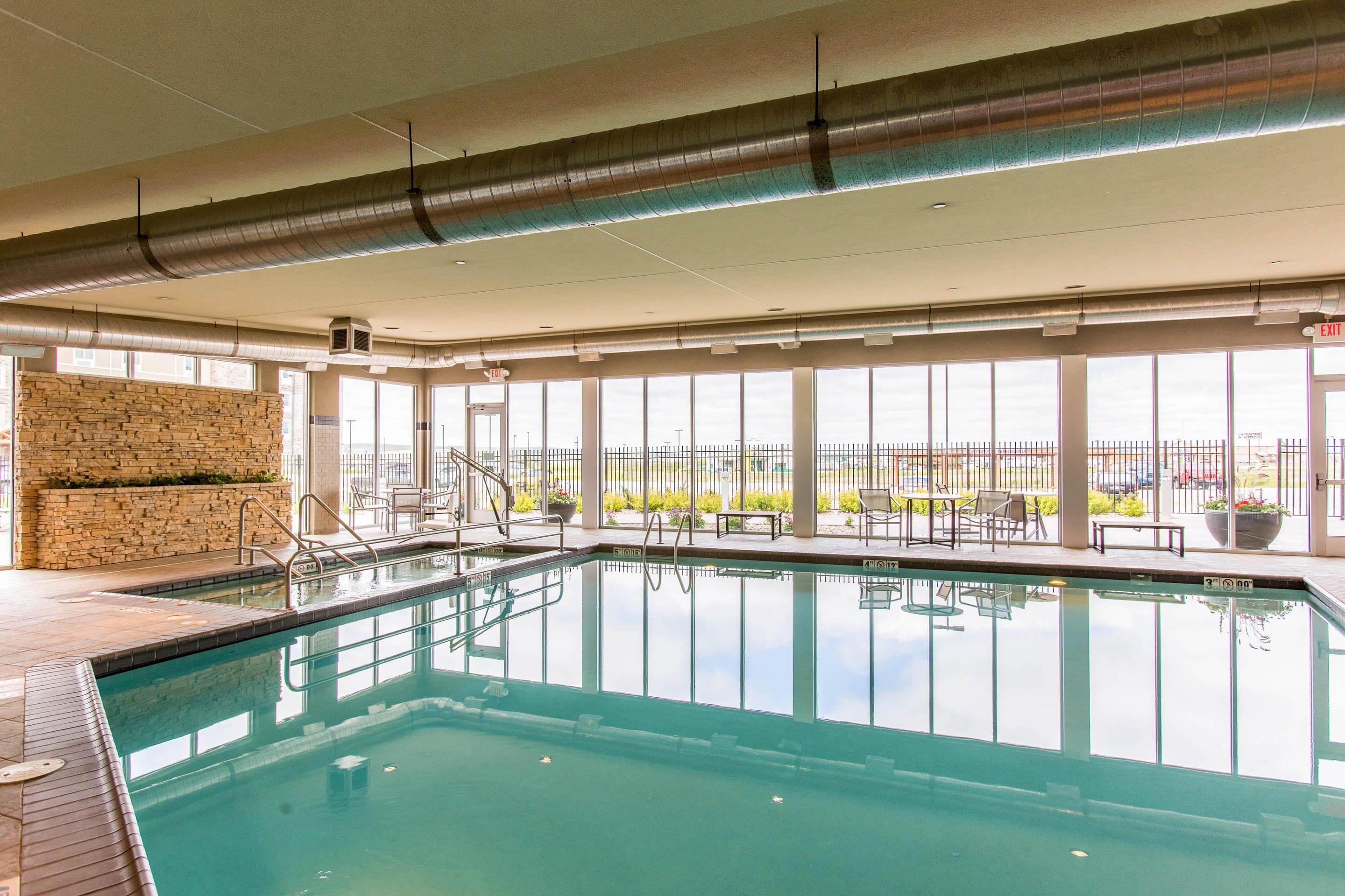 Indoor heated pool | Cambria Hotel Rapid City near Mount Rushmore