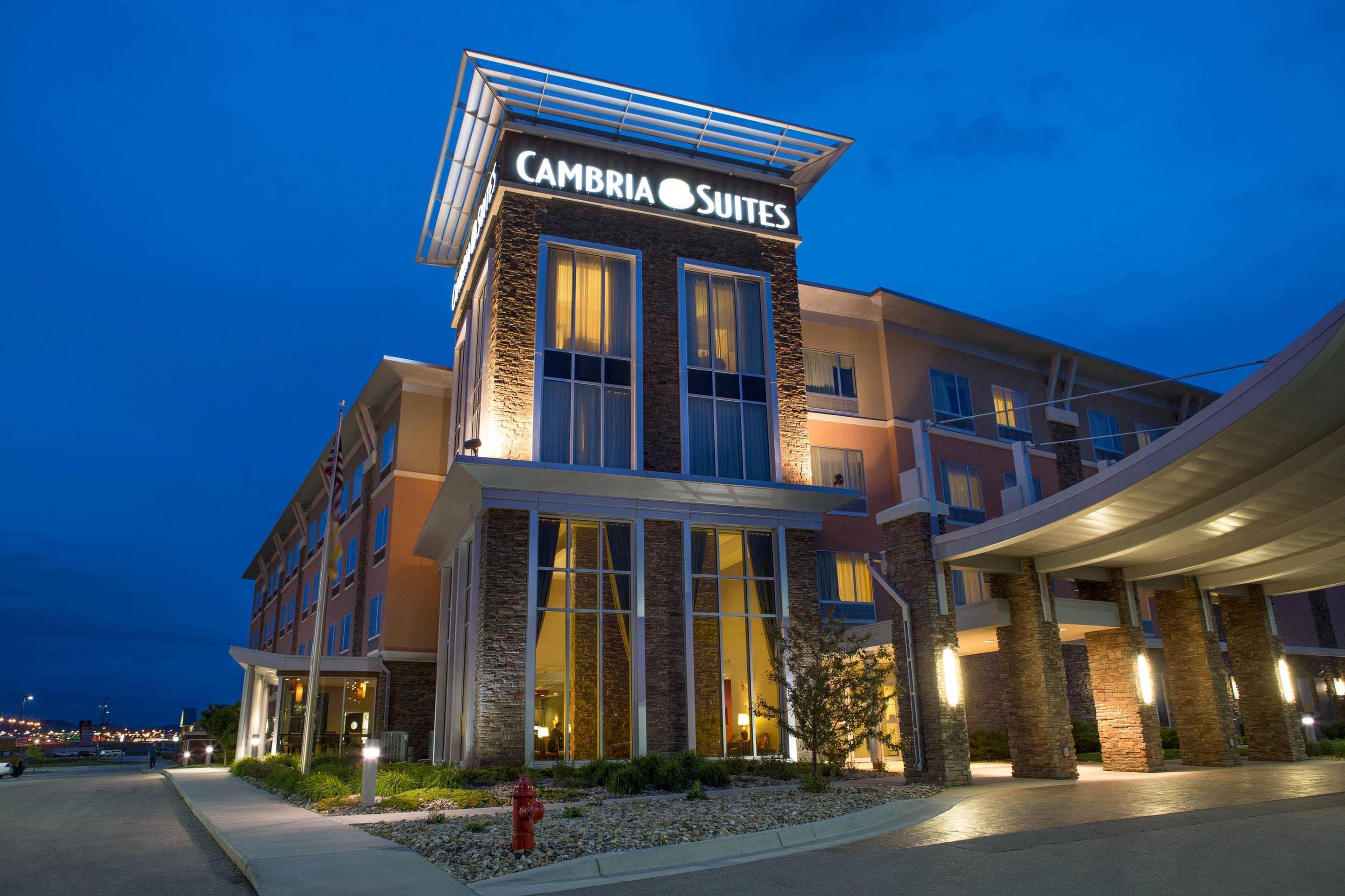 Night view of hotel | Cambria Hotel Rapid City near Mount Rushmore