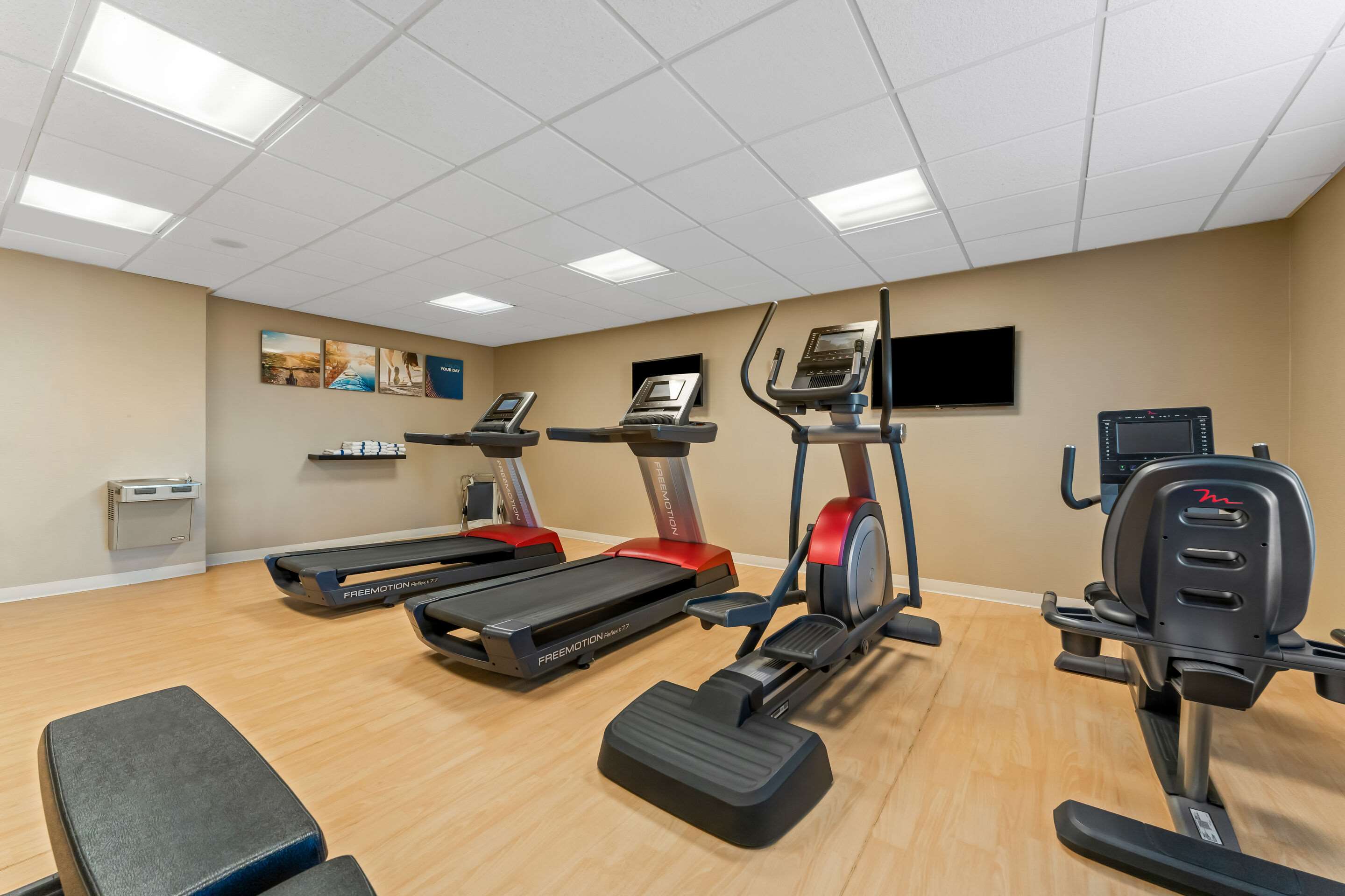 Exercise room with cardio equipment | Comfort Inn & Suites Avera Southwest