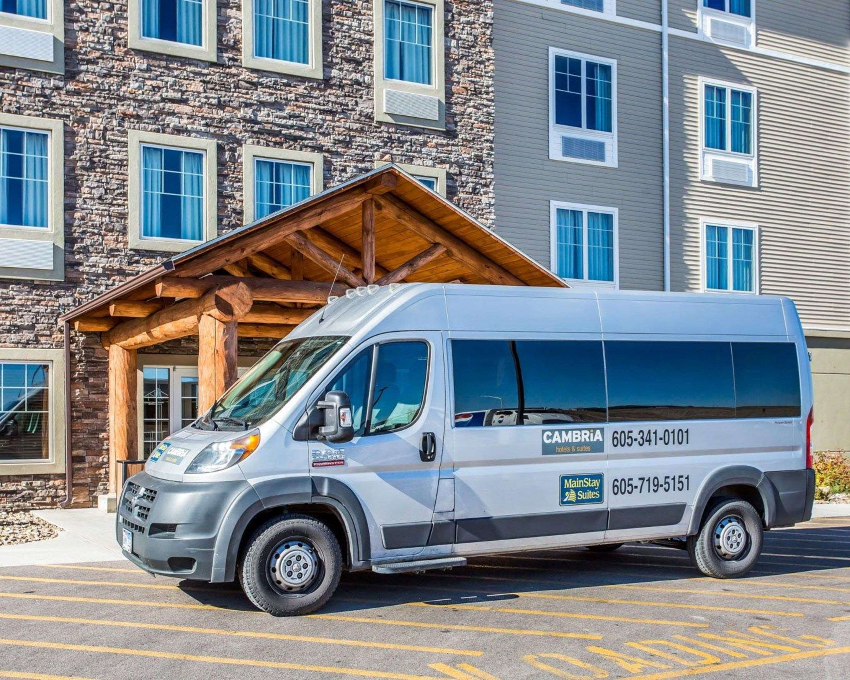 Hotel shuttle available