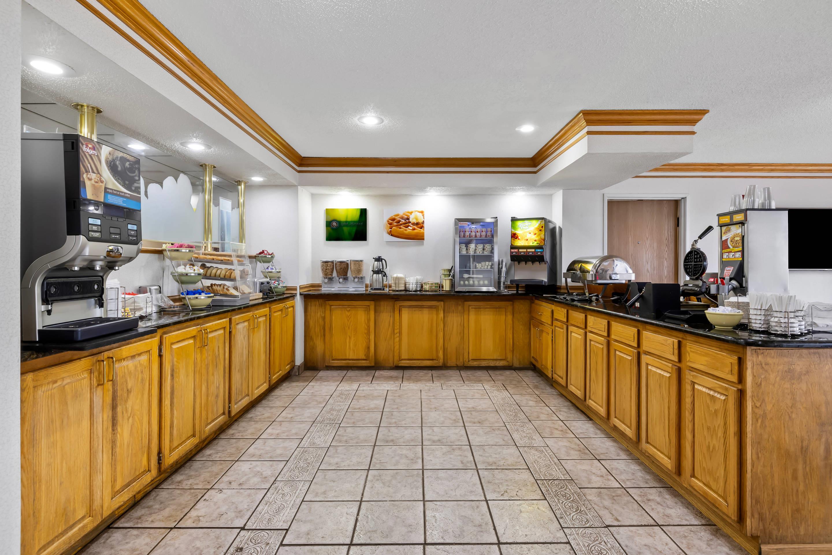 Breakfast counter | Quality Inn near Monument Health Rapid City Hospital