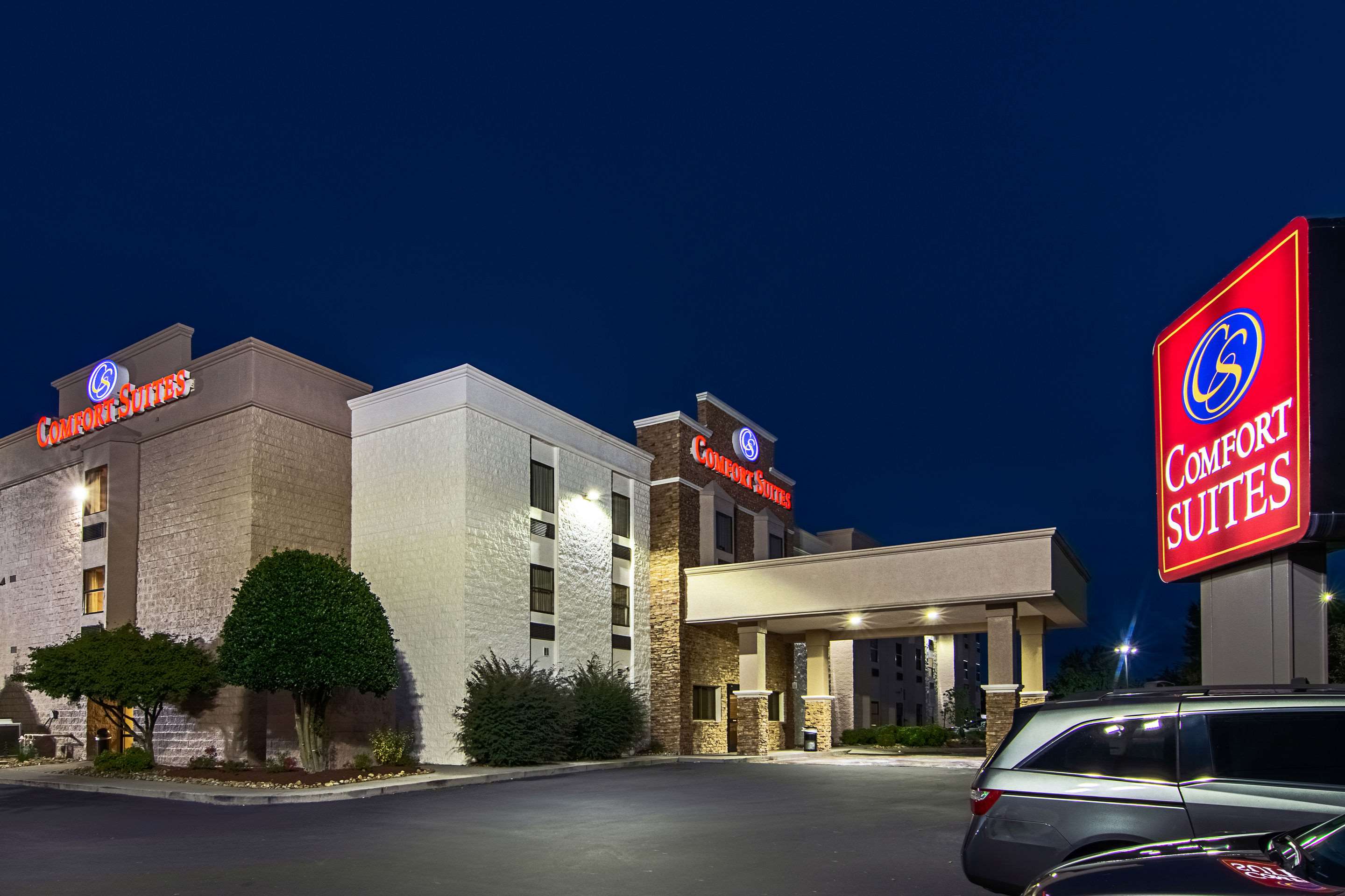 Hotel at night