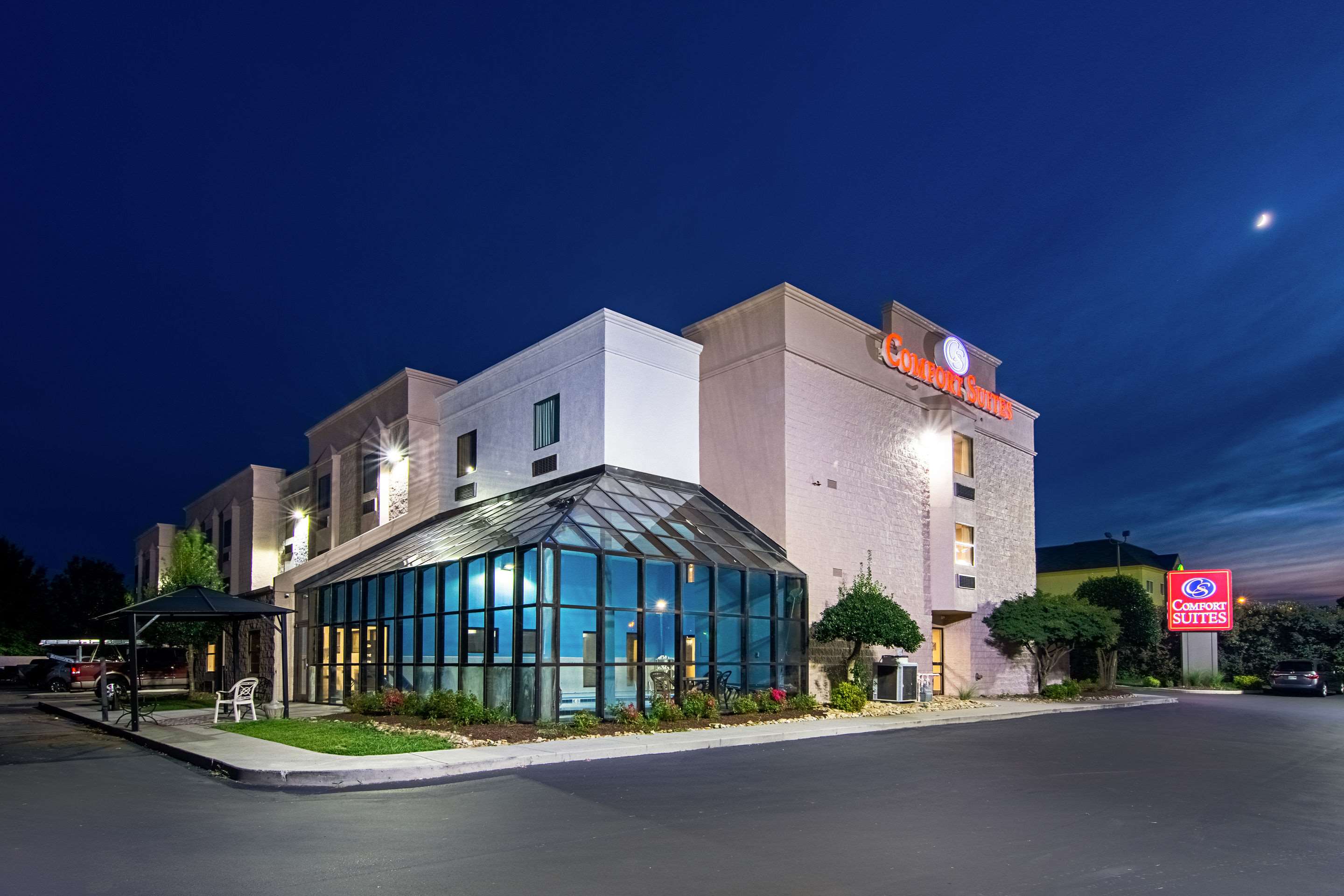 Hotel at night