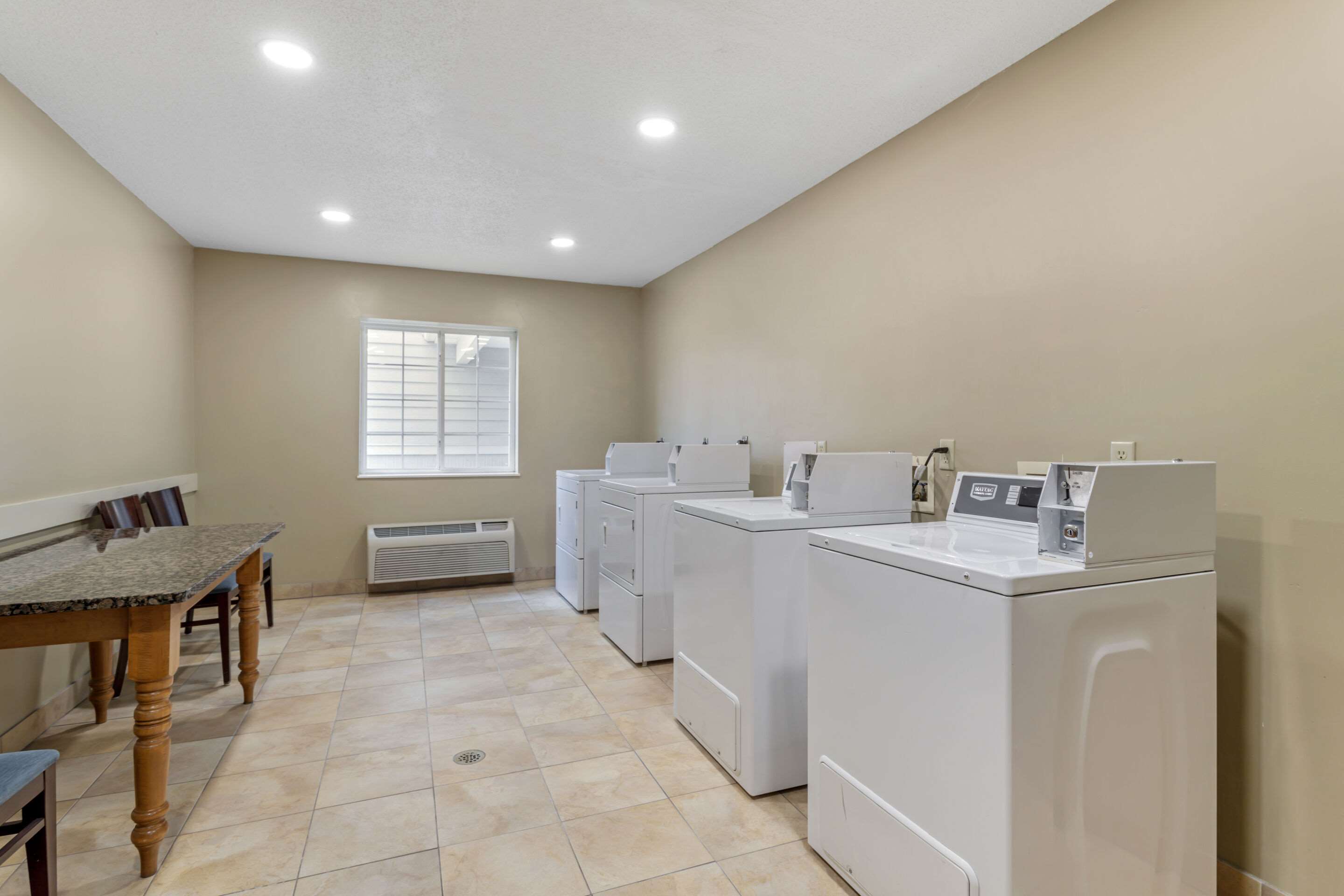 Guest laundry facilities