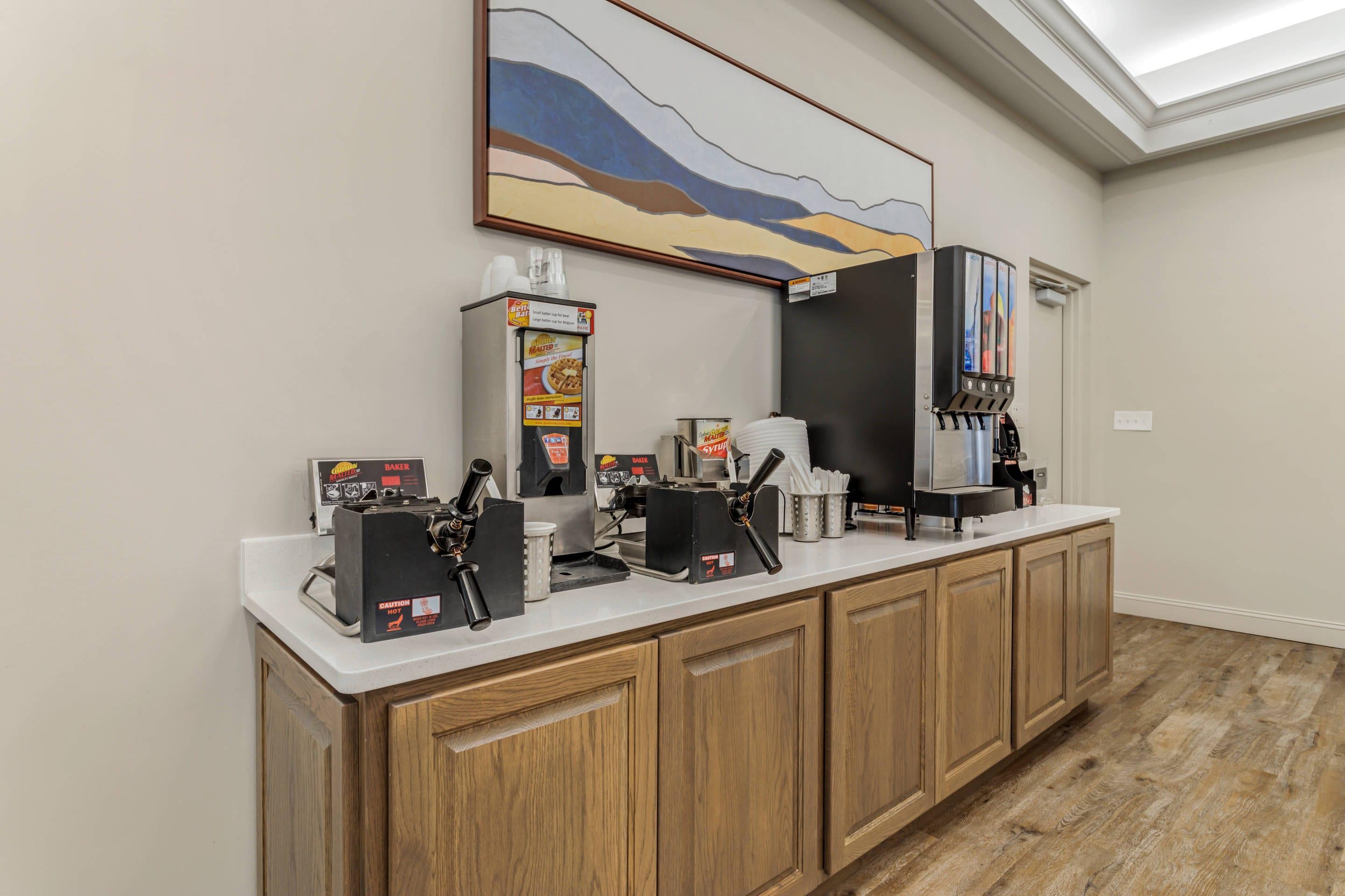 Breakfast counter