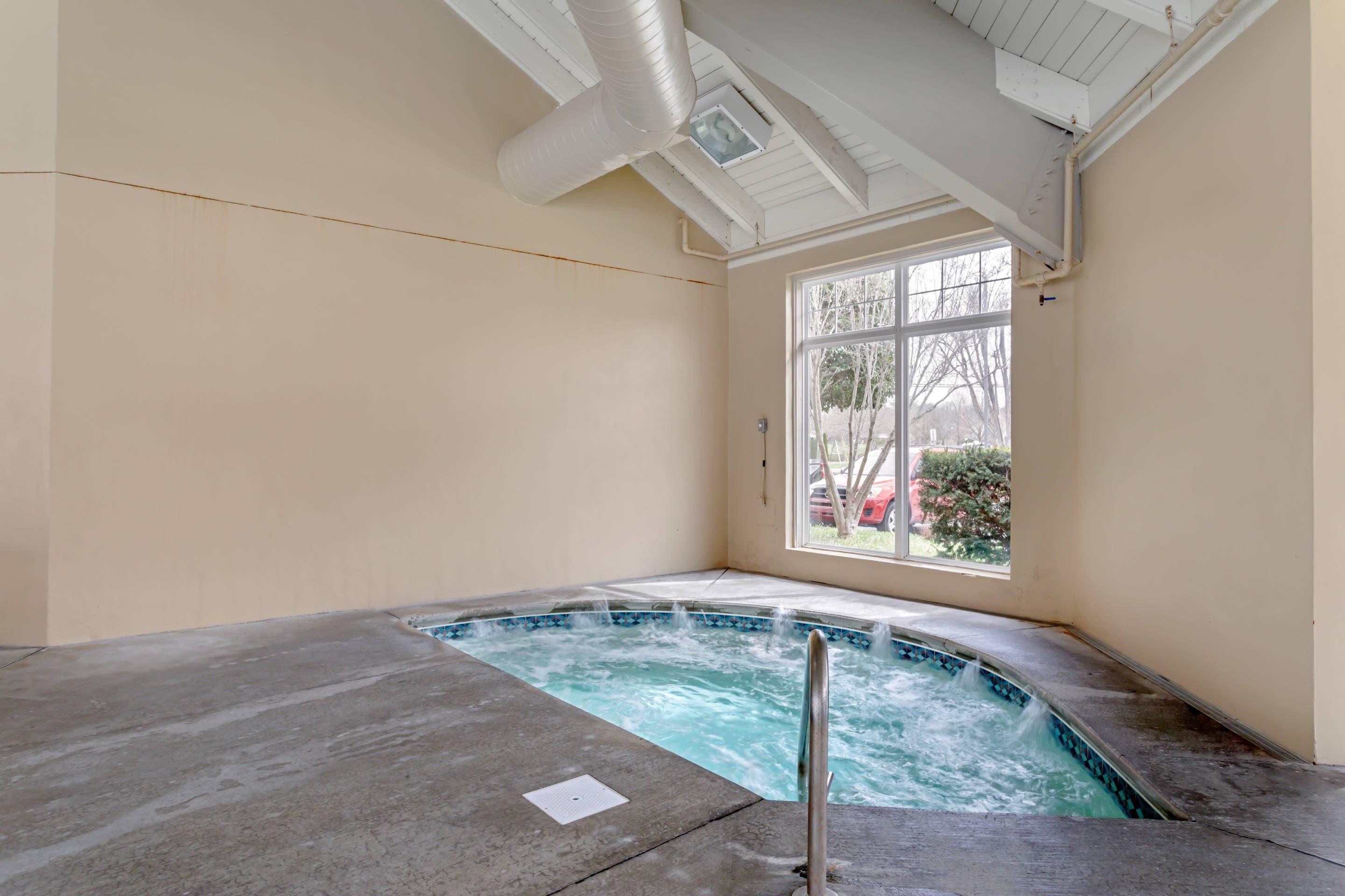 Indoor hot tub