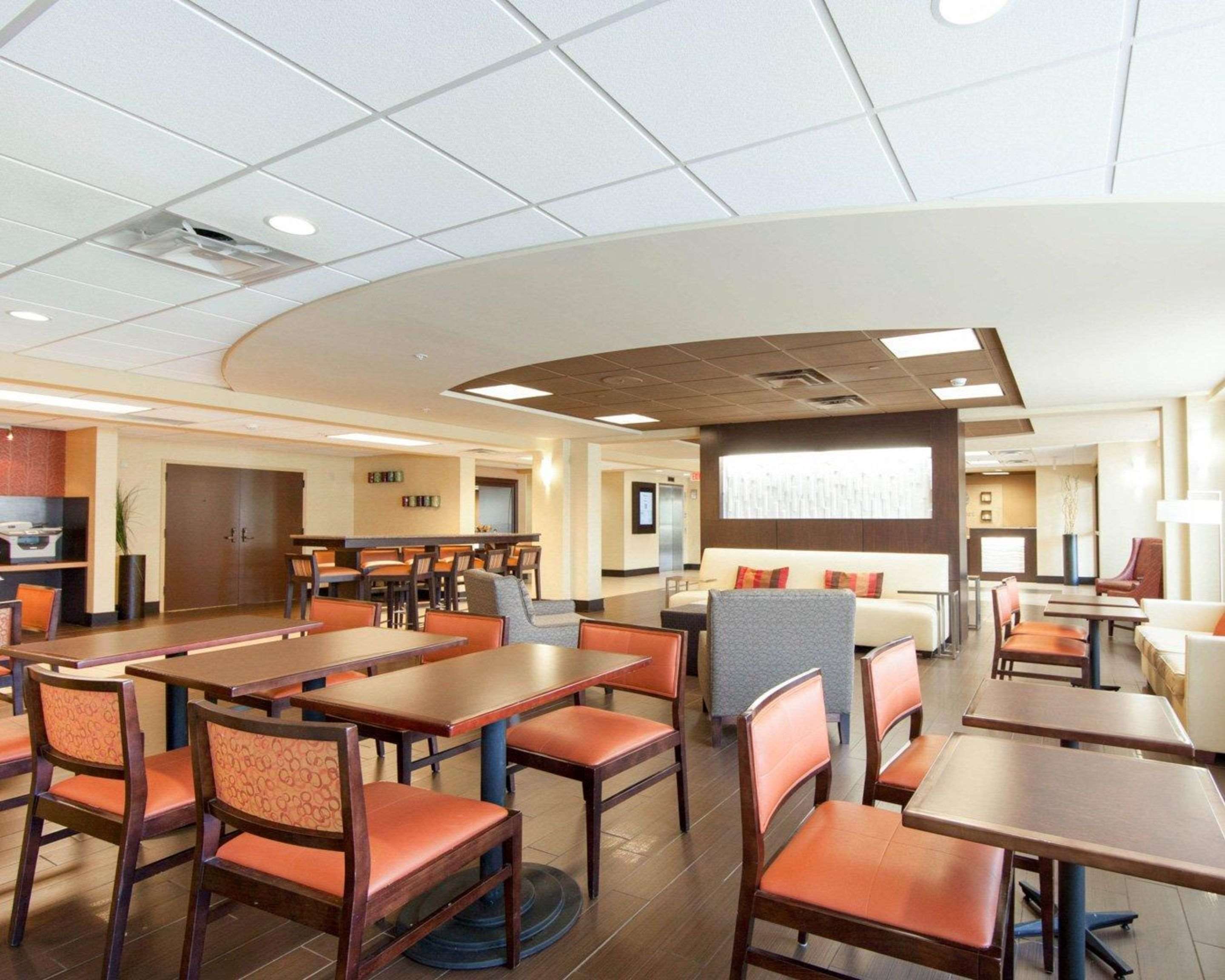 Enjoy breakfast in this spacious area