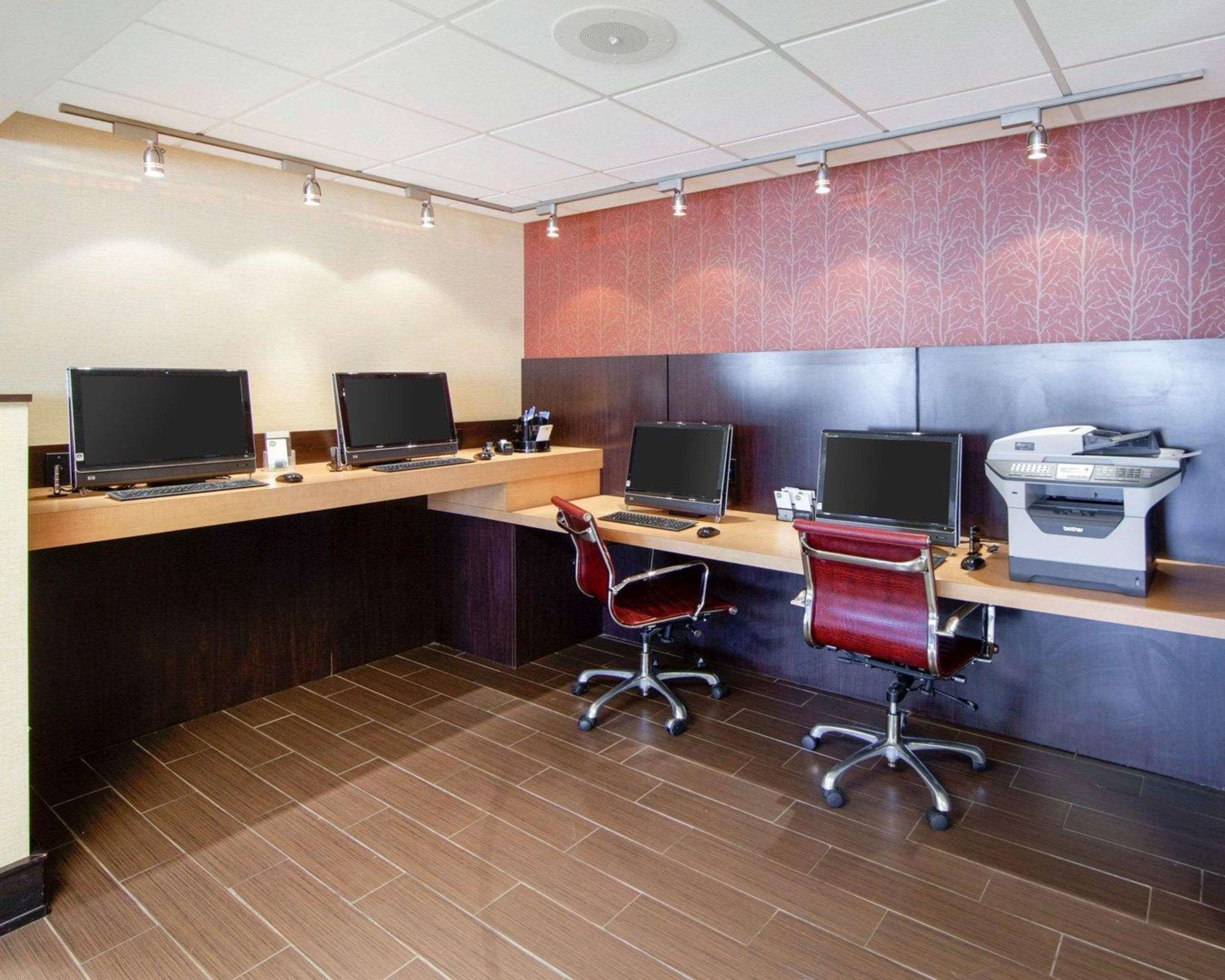 Business center with high-speed Internet access