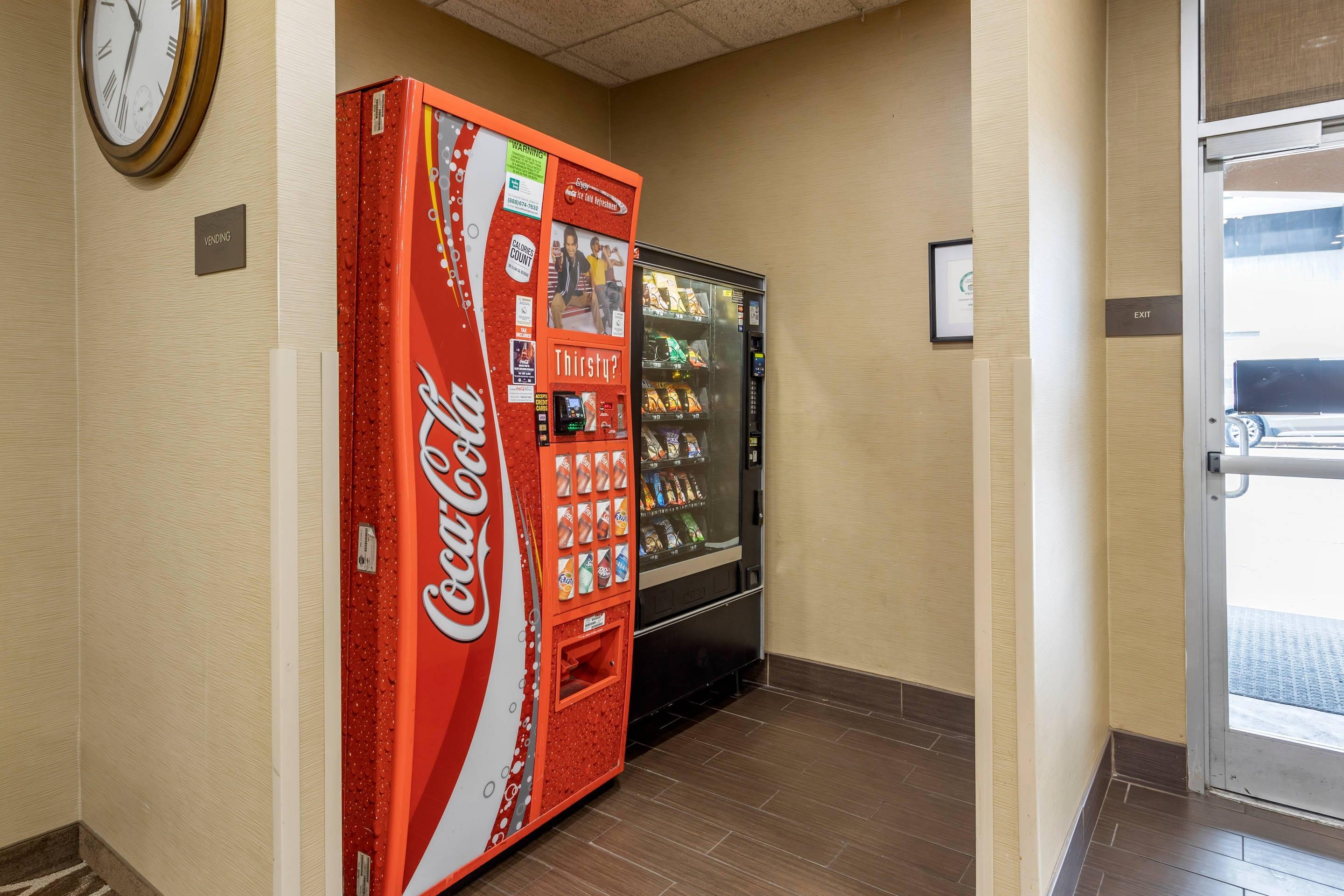 Hotel vending area