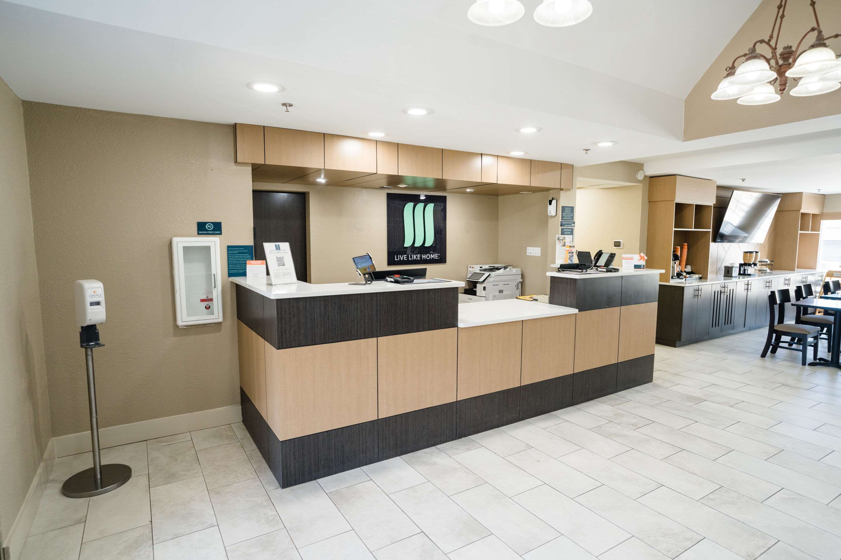 Front desk