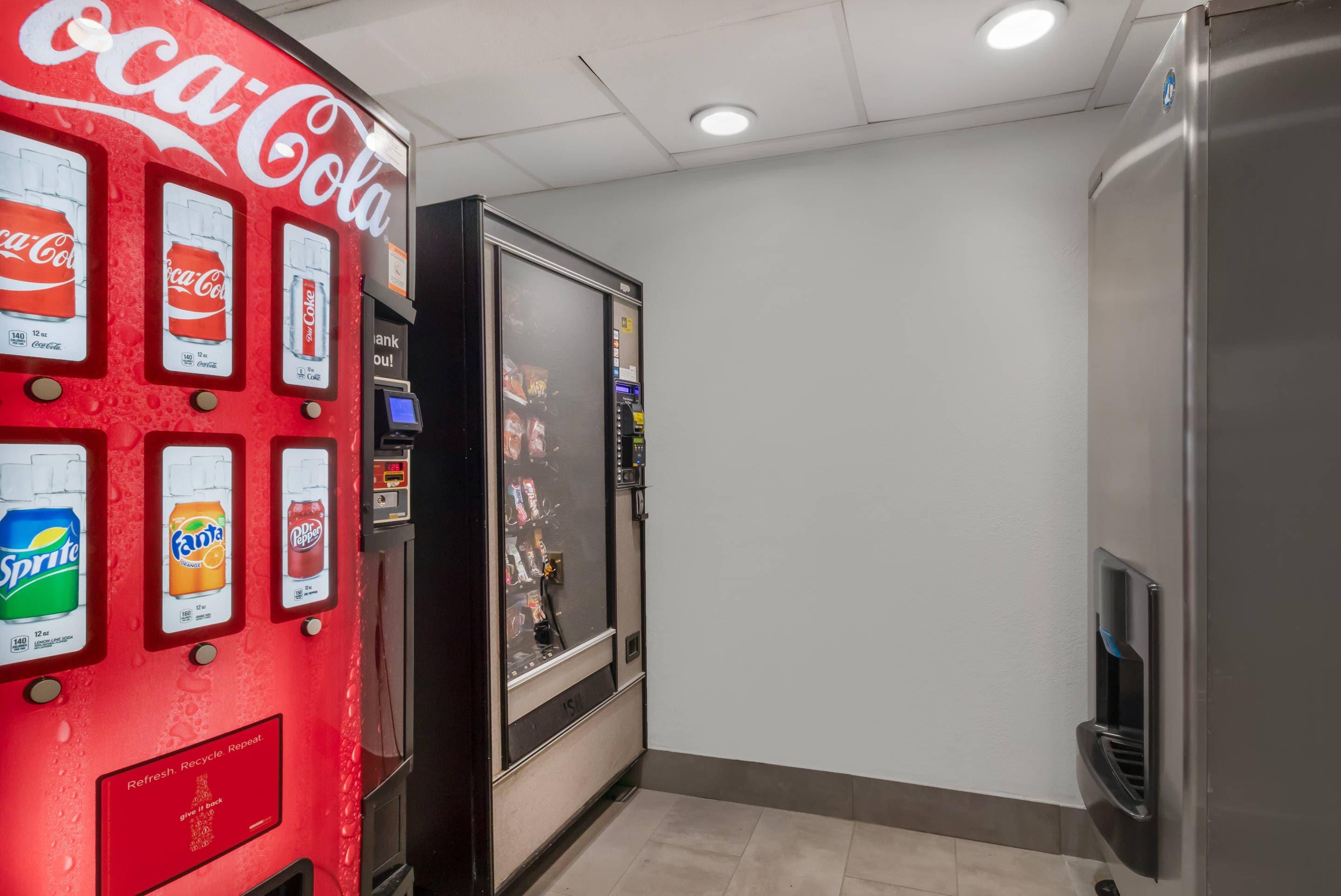Hotel vending area