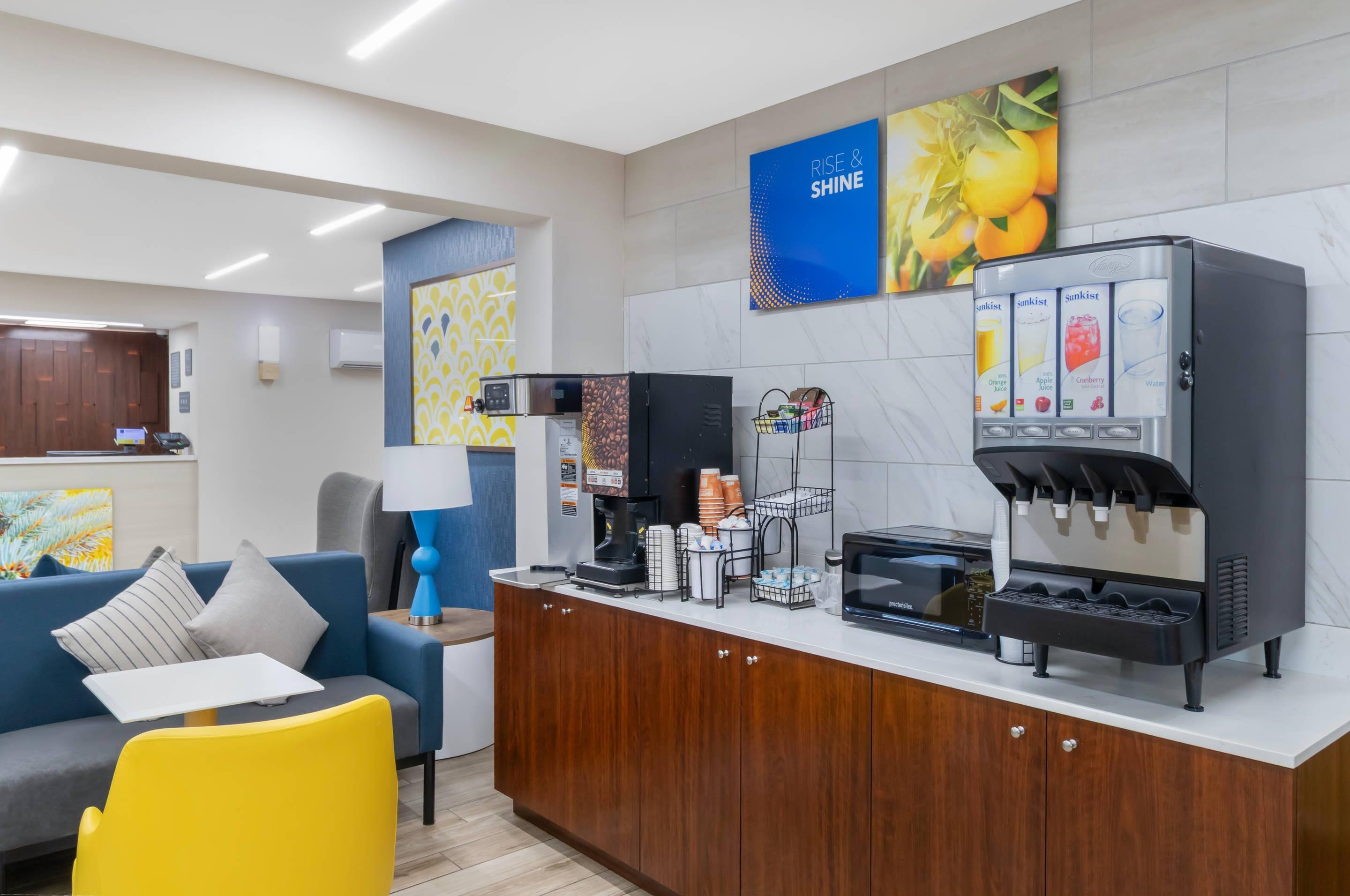 Breakfast area