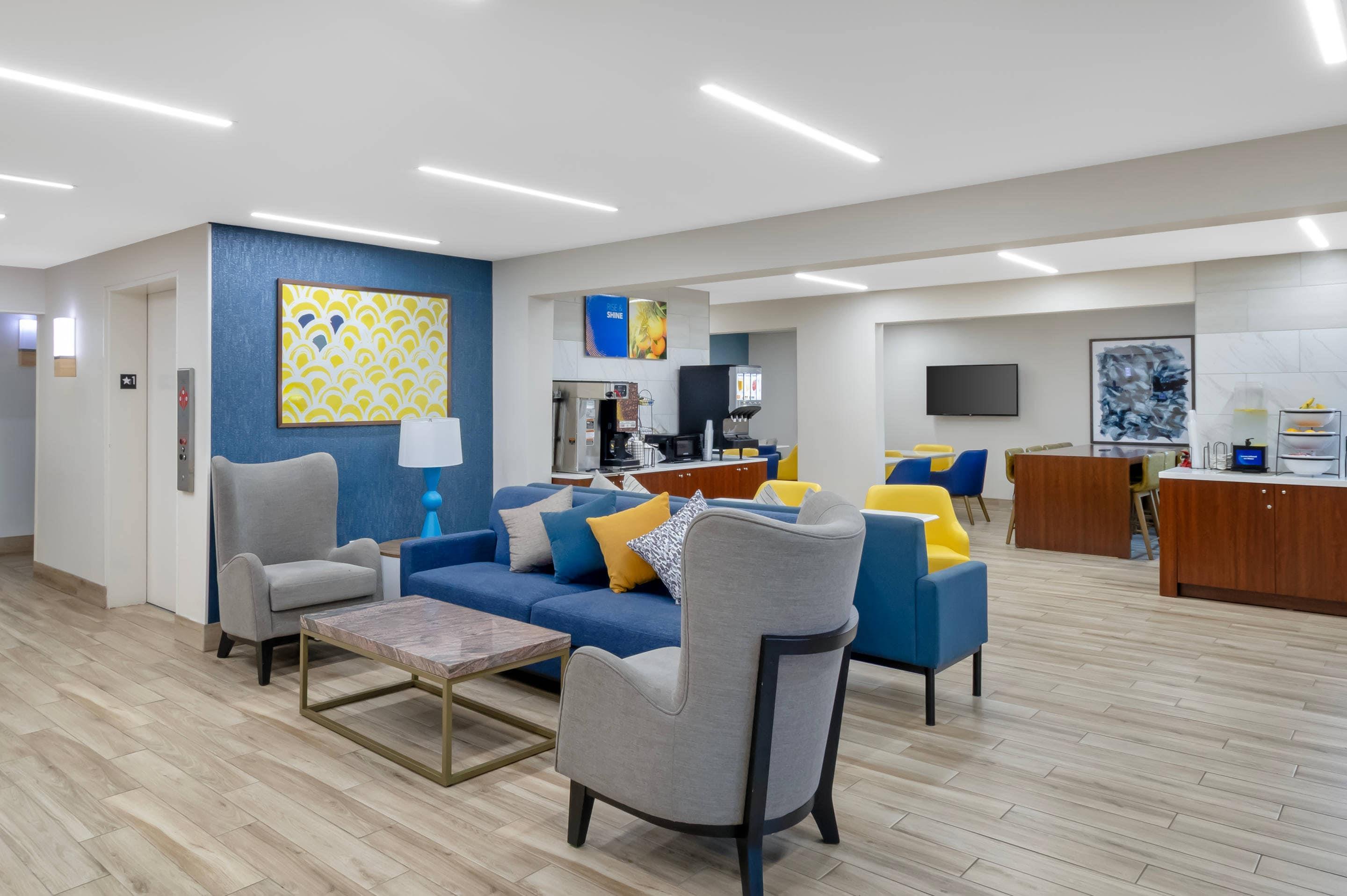 Hotel lobby