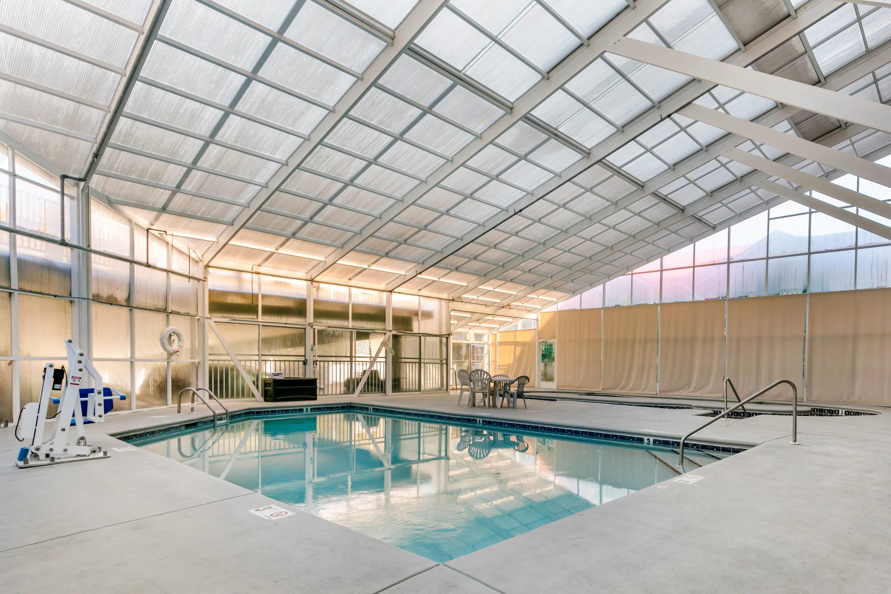 Indoor pool | Sleep Inn & Suites near Sports World Blvd