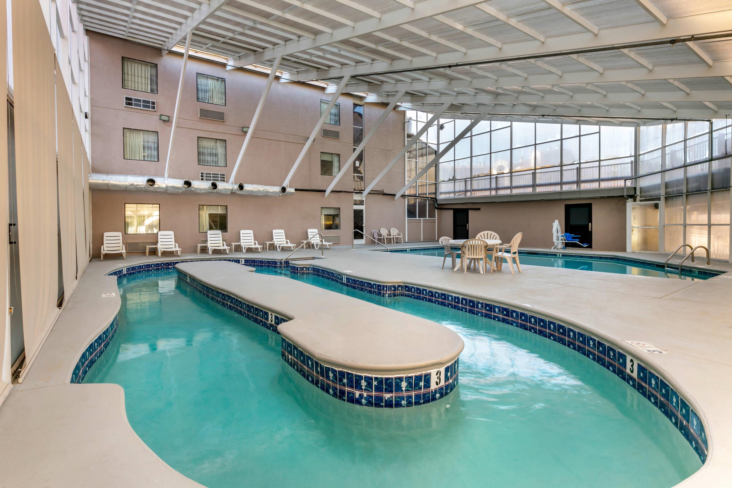 Indoor pool | Sleep Inn & Suites near Sports World Blvd