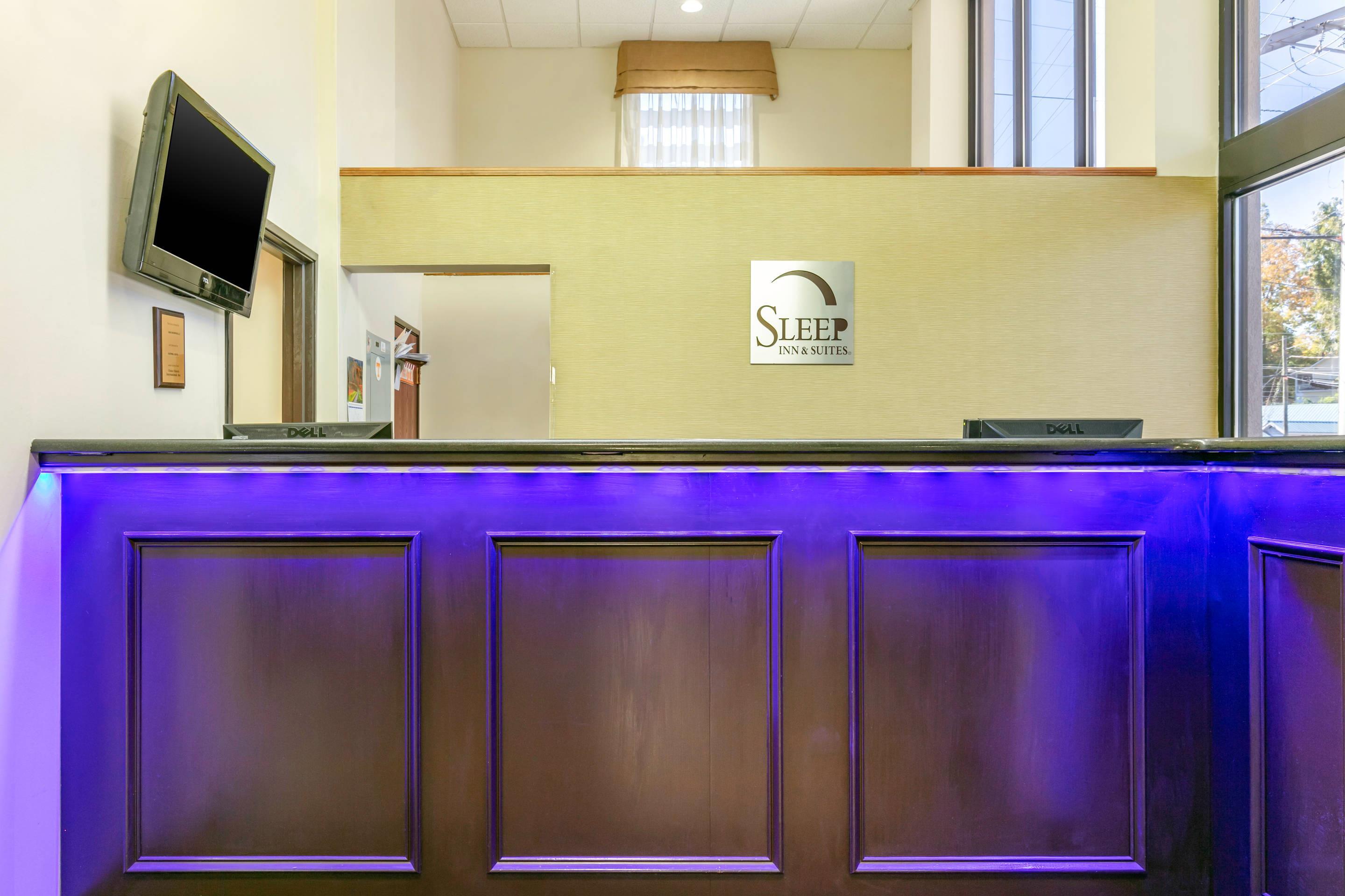 Front desk | Sleep Inn & Suites near Sports World Blvd