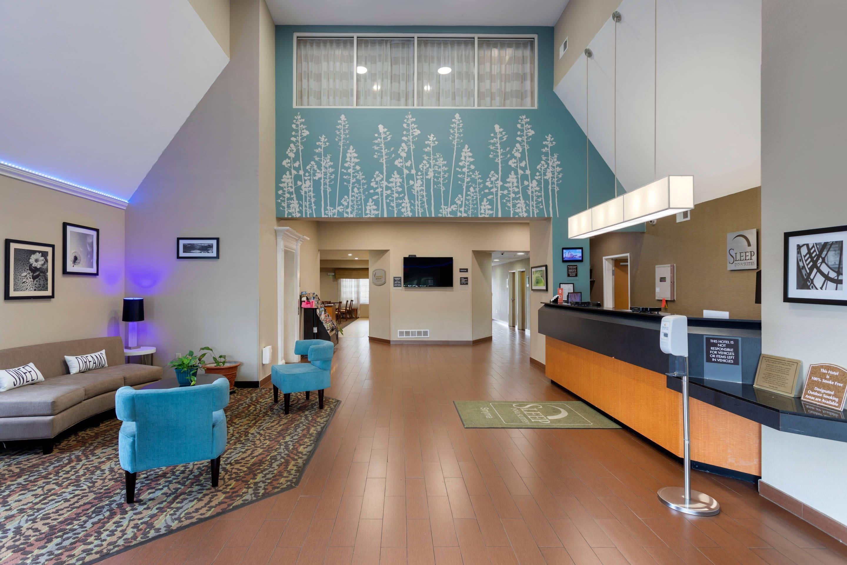 Hotel lobby
