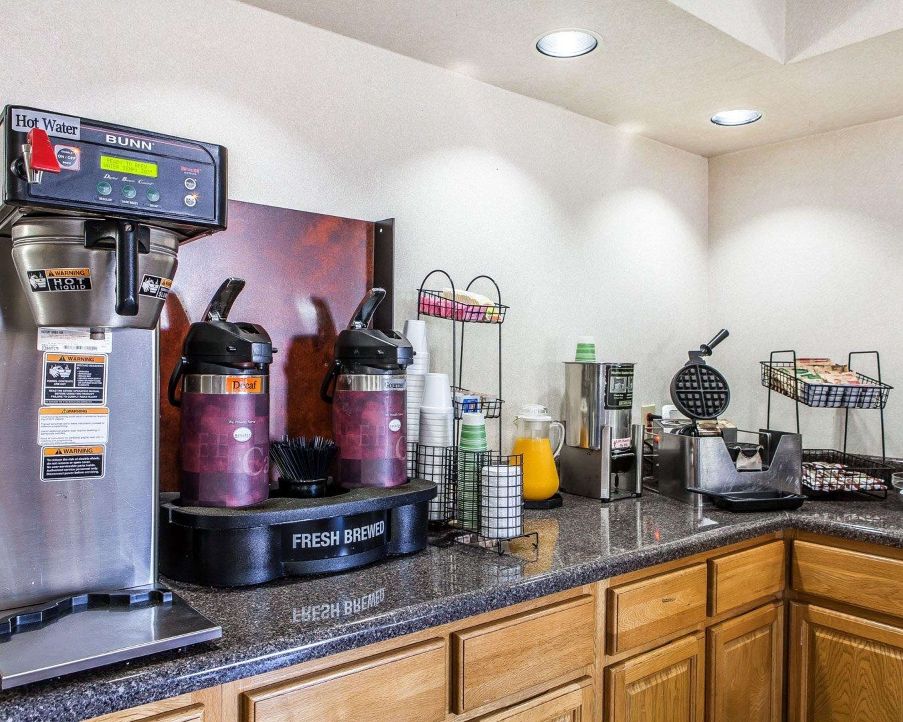 Free continental breakfast
