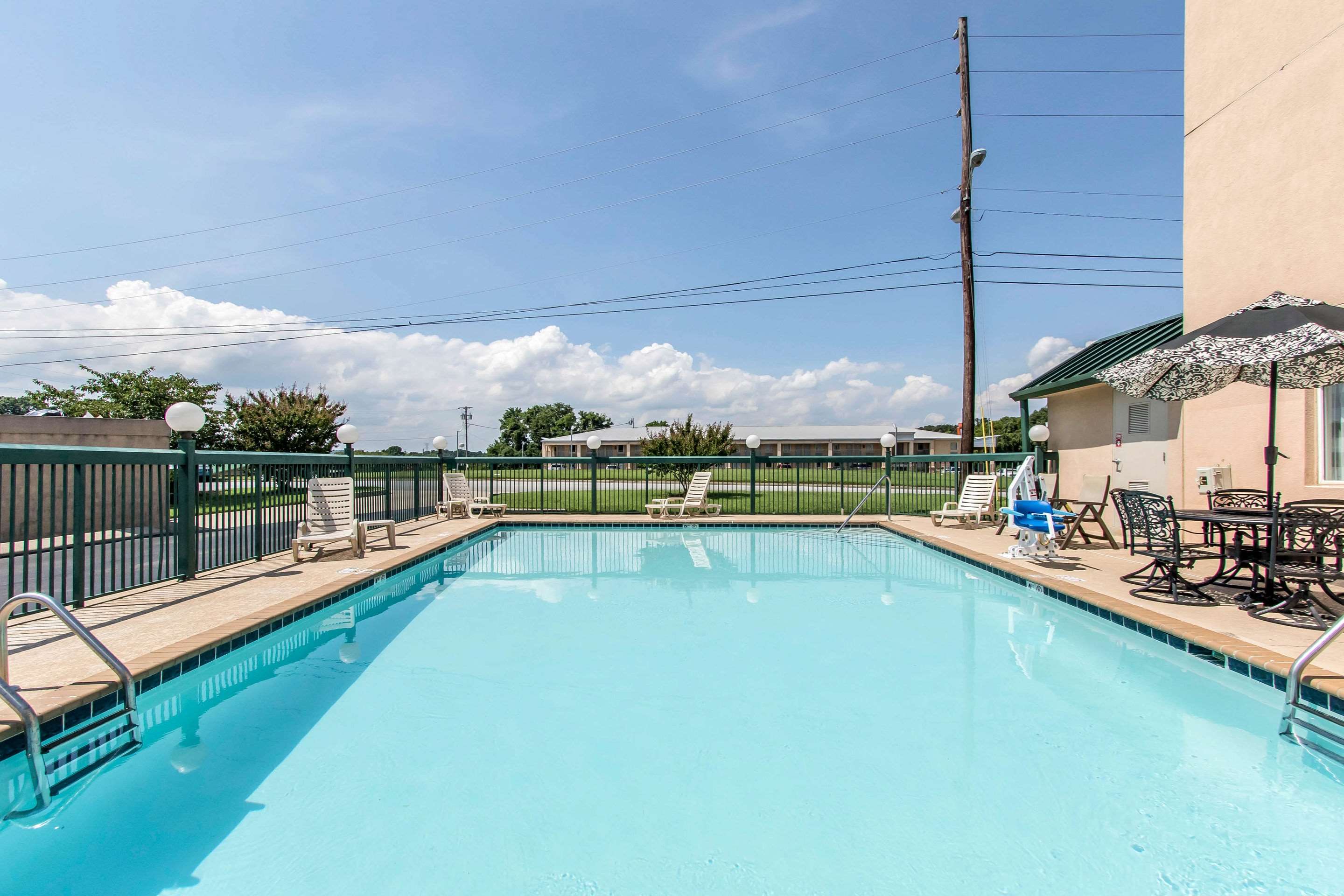 Relax by the pool | Sleep Inn