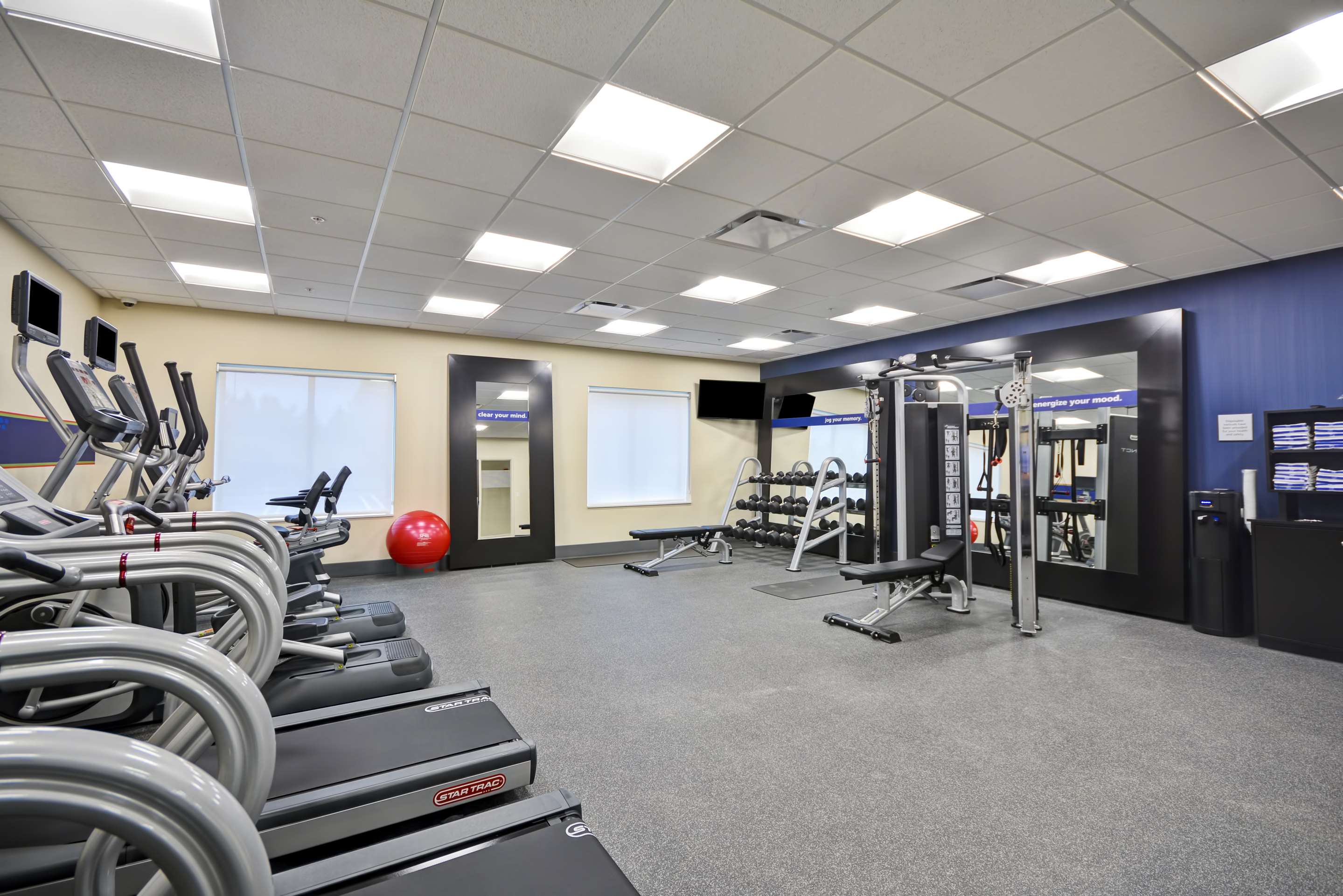 Health club fitness center gym