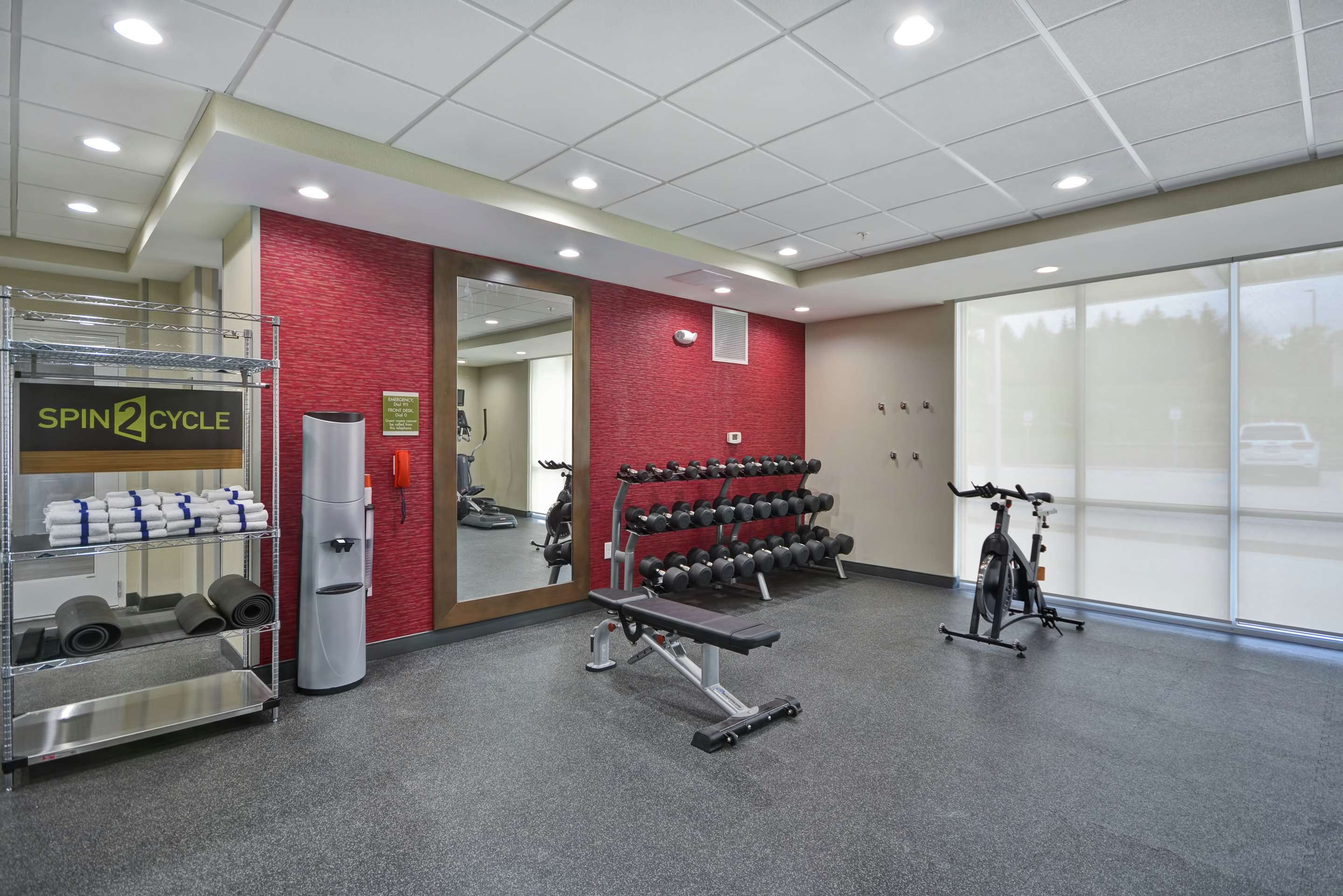 Health club fitness center gym