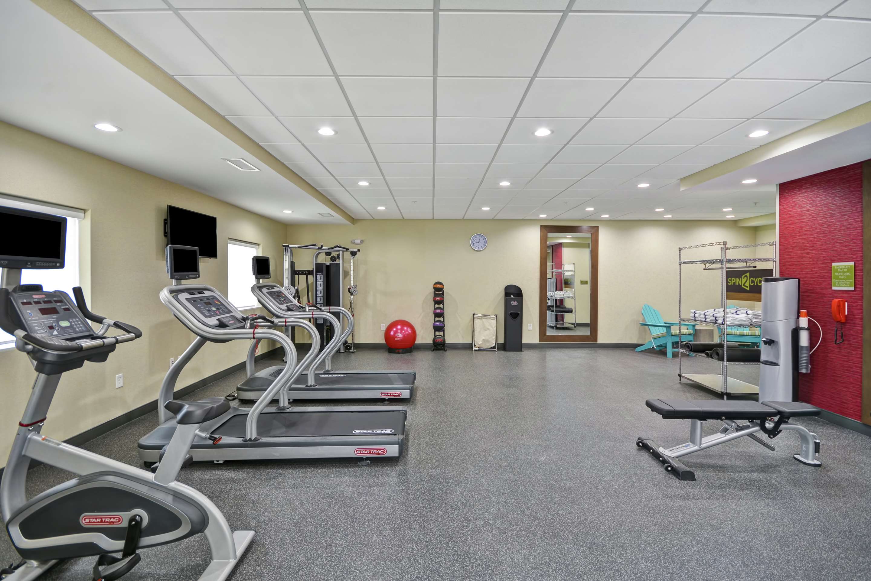 Health club fitness center gym