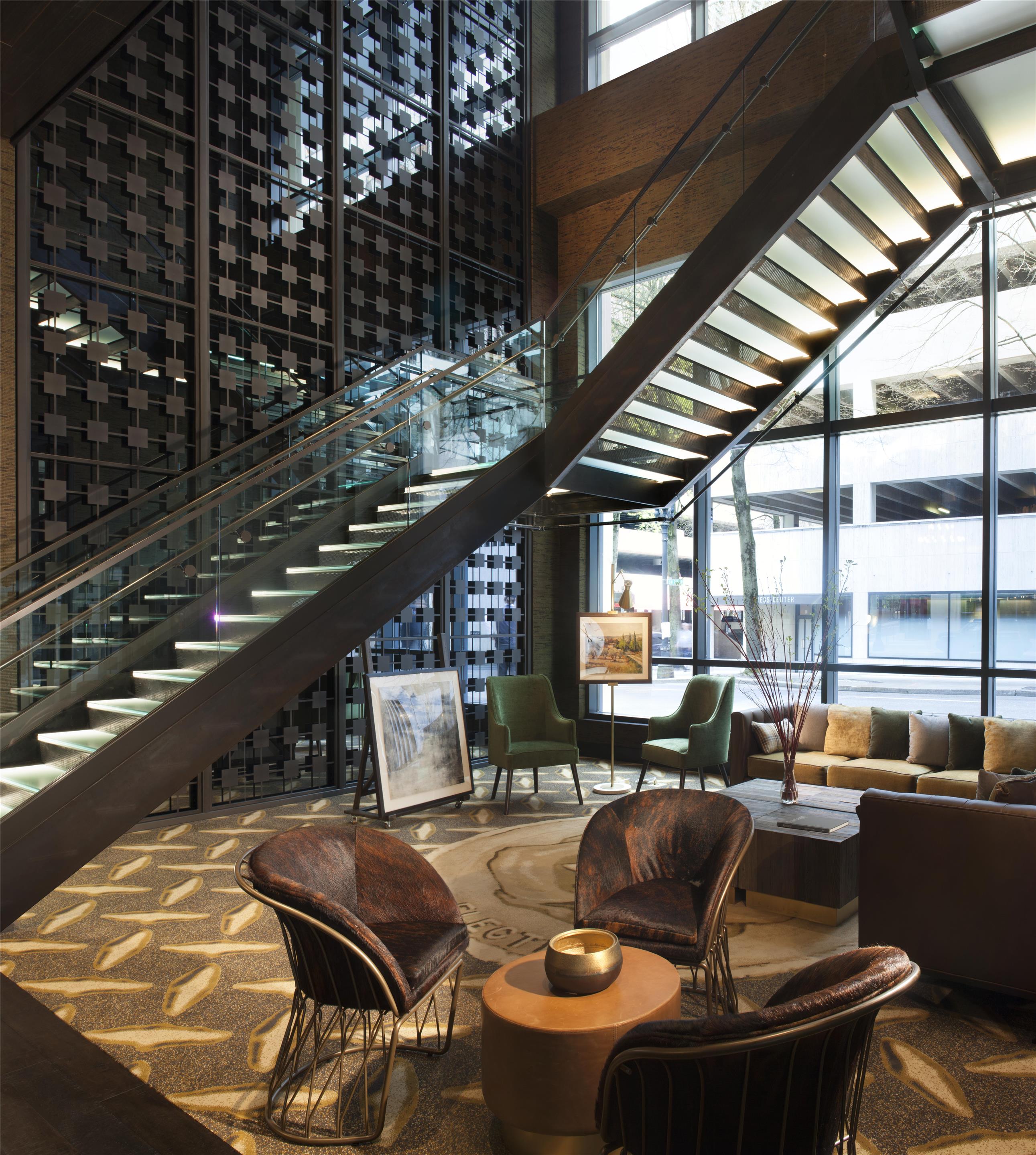 Lobby | The Porter Portland, Curio Collection by Hilton