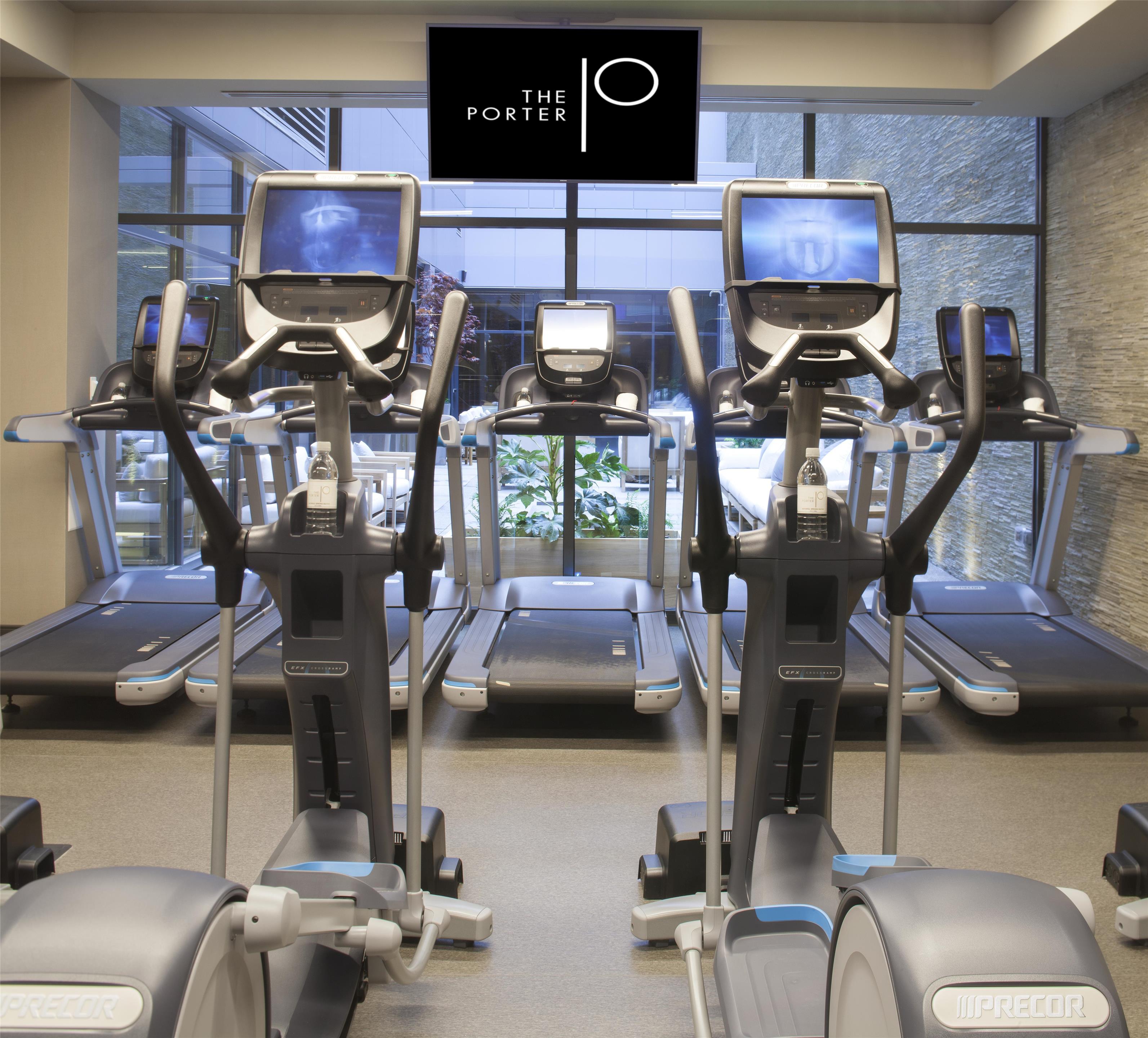 Health club fitness center gym | The Porter Portland, Curio Collection by Hilton