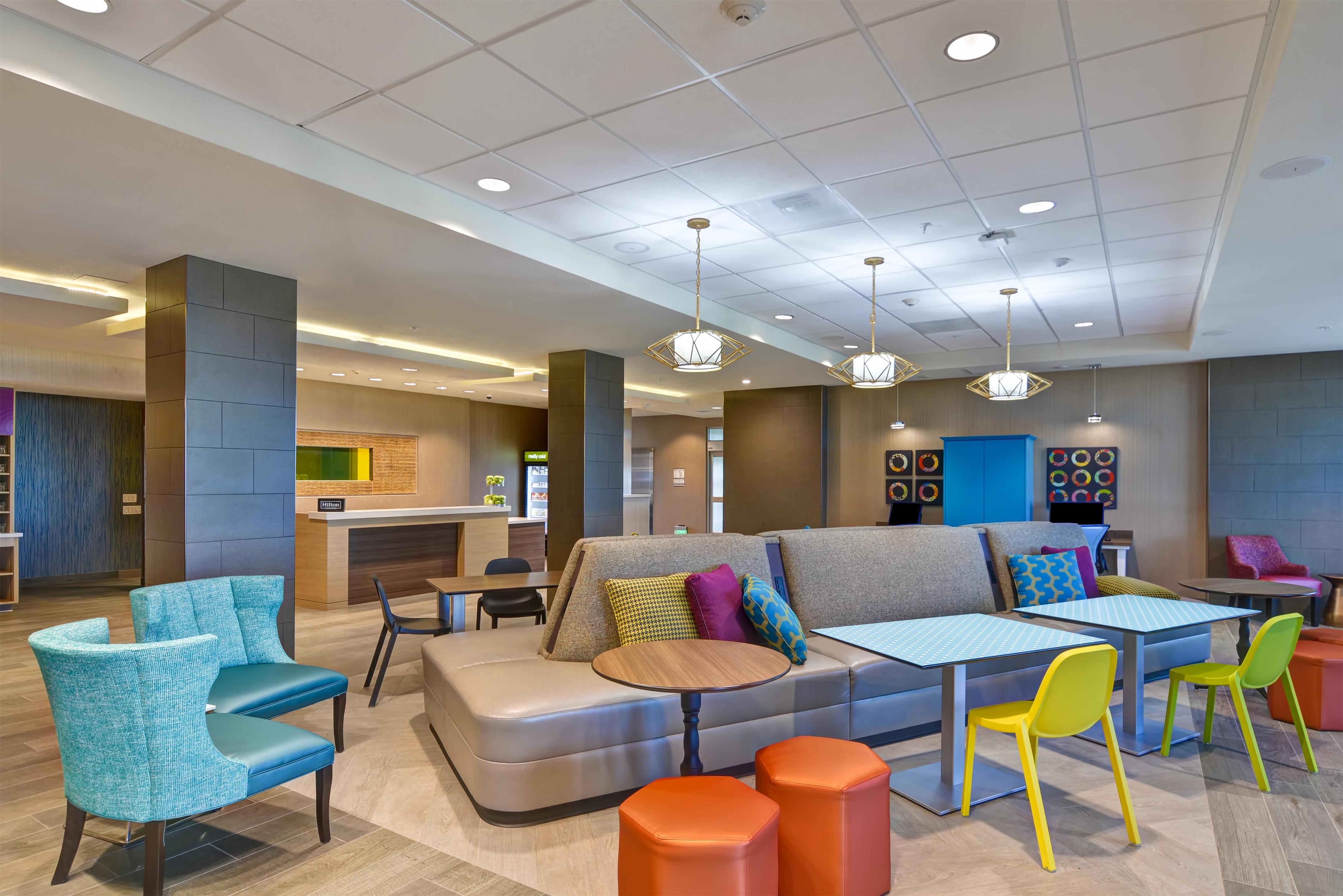 Lobby | Home2 Suites by Hilton Palmdale, CA