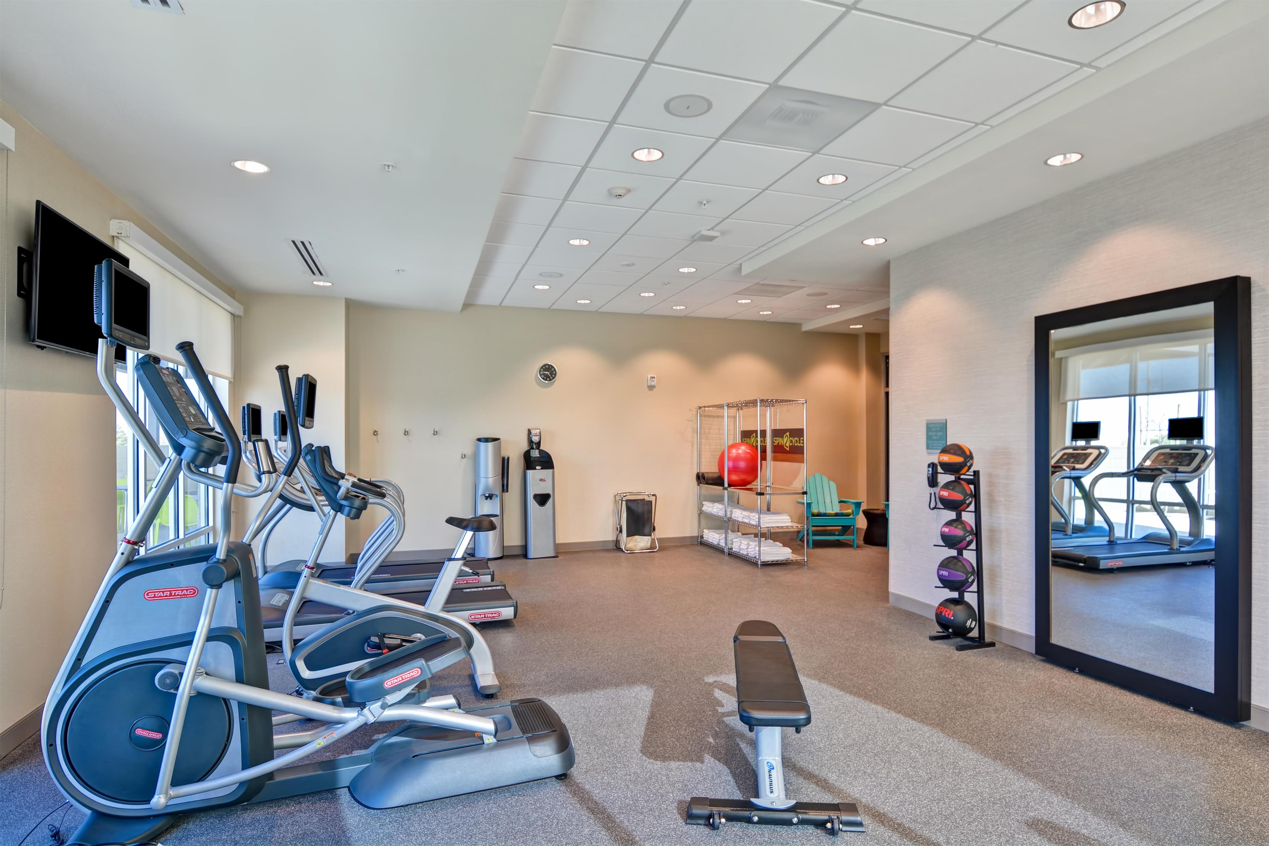 Health club fitness center gym | Home2 Suites by Hilton Palmdale, CA