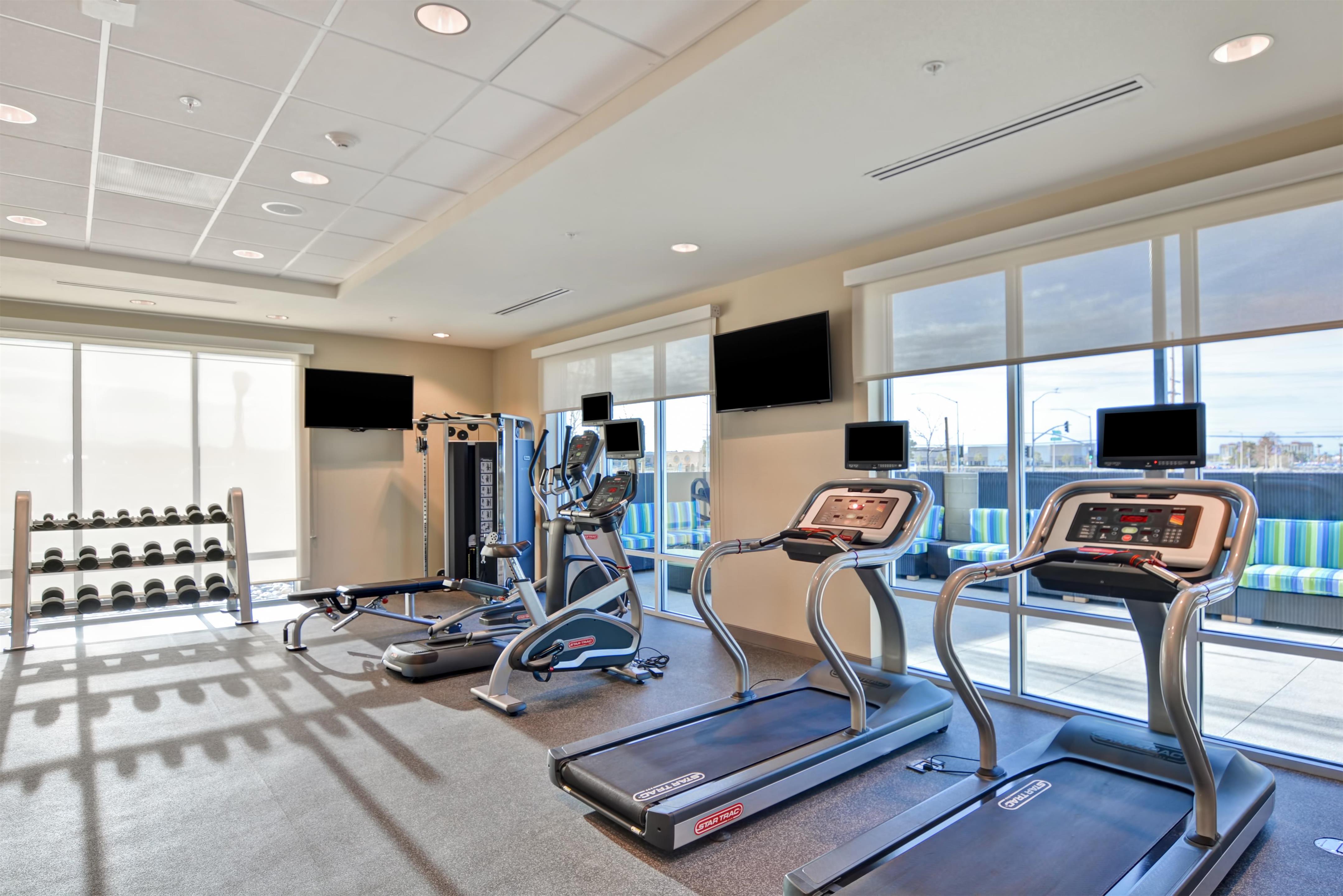 Health club fitness center gym | Home2 Suites by Hilton Palmdale, CA