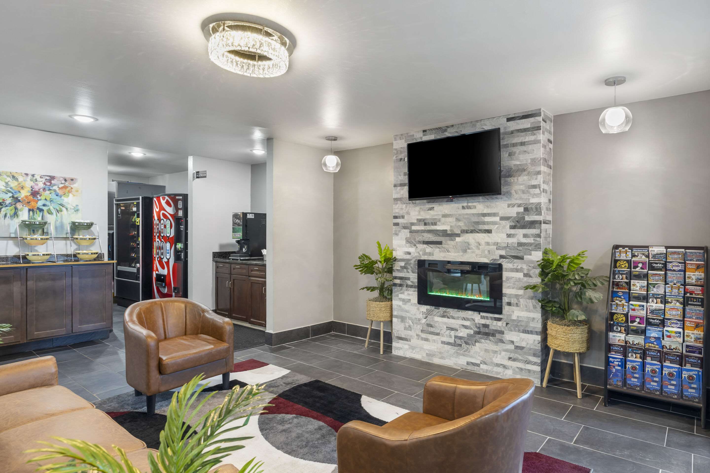 Hotel lobby