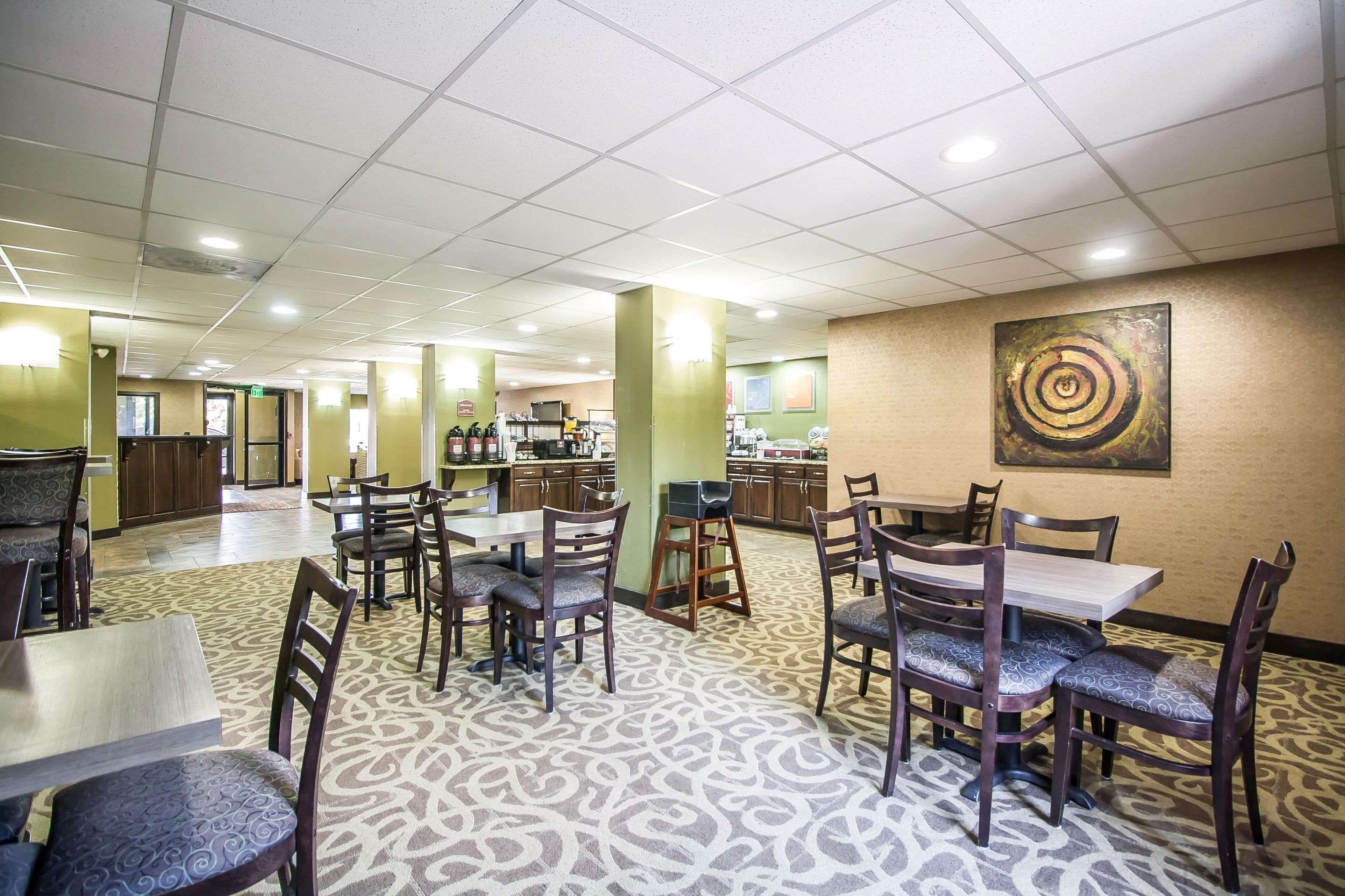 Enjoy breakfast in this spacious area