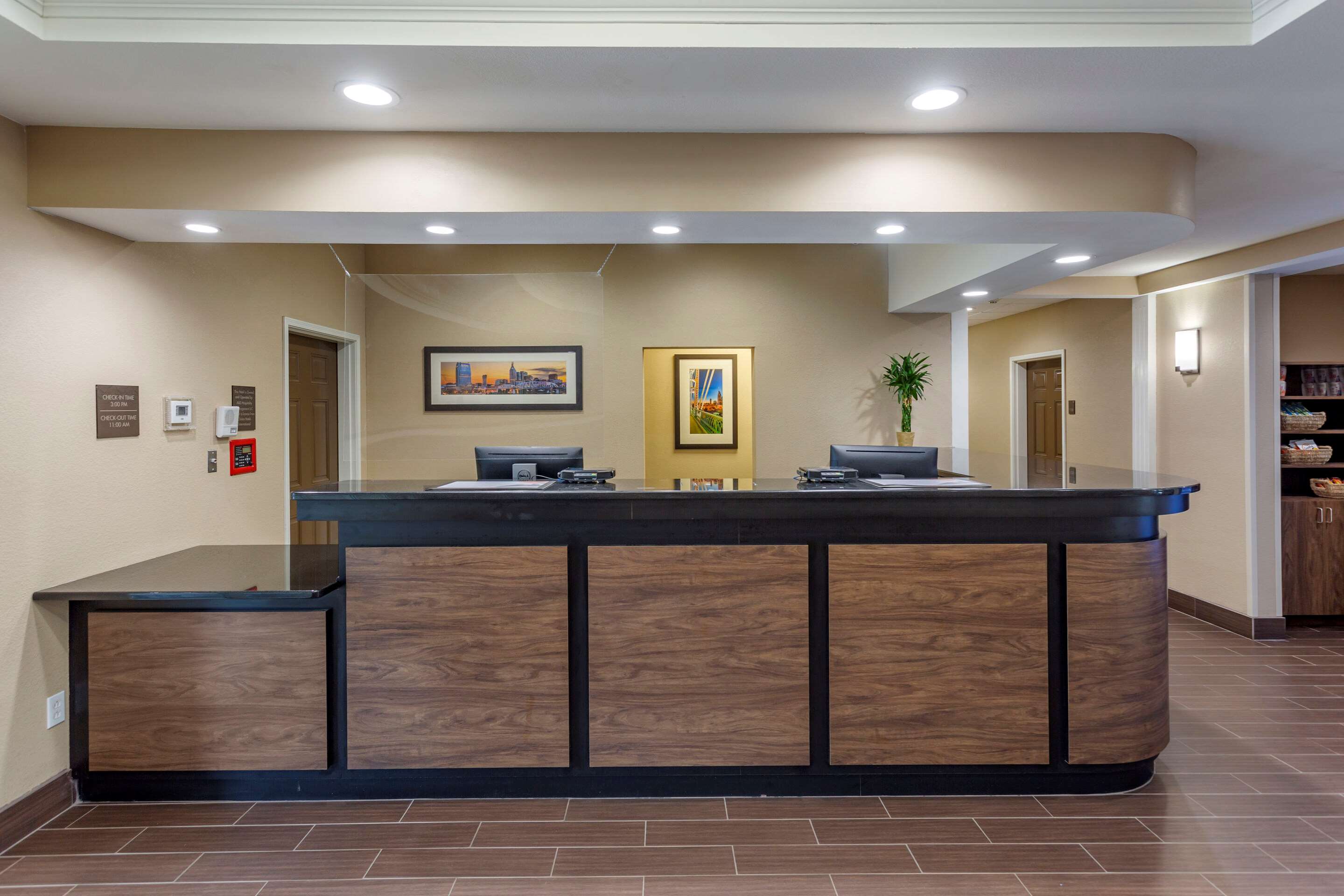 Lobby with sitting area