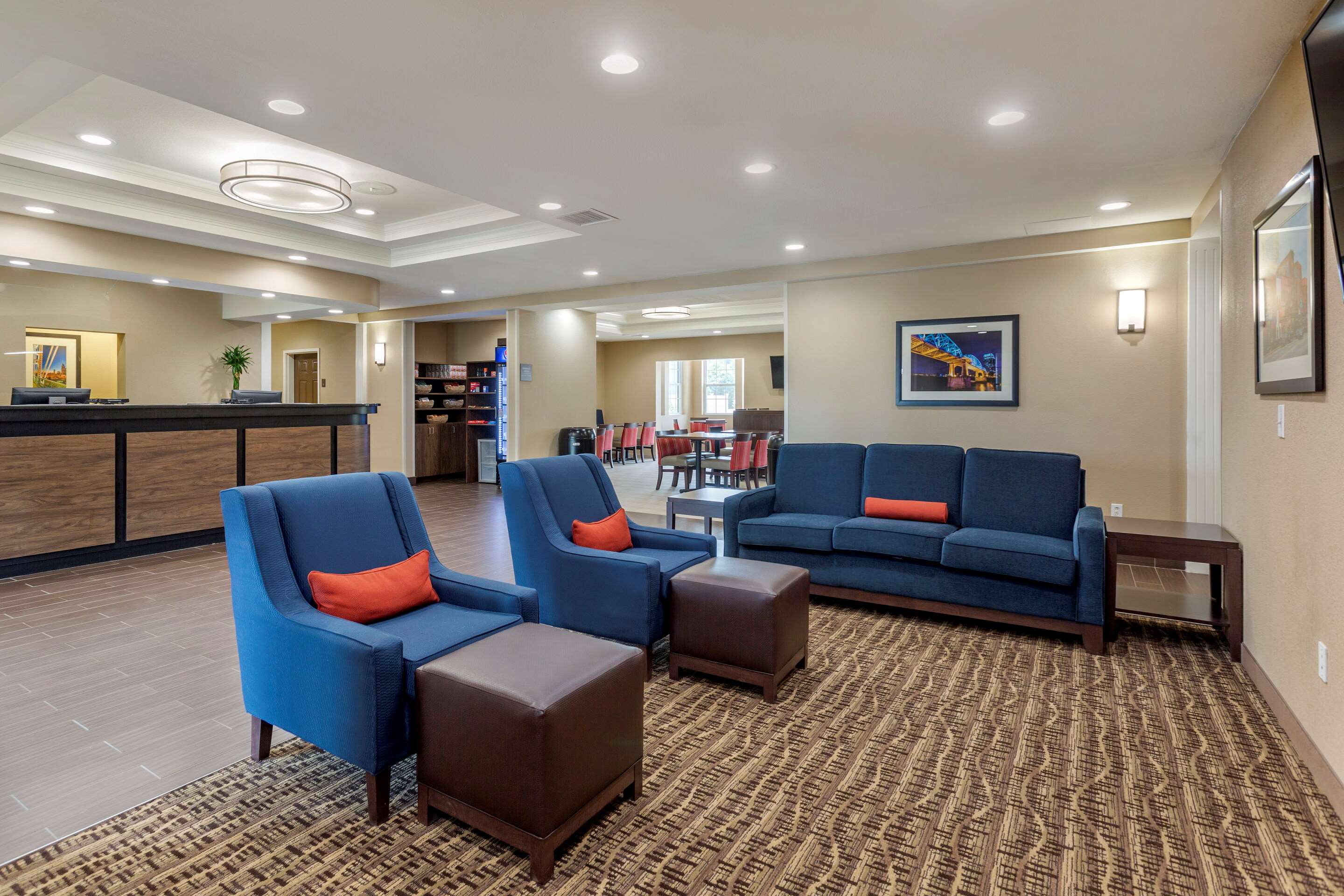 Lobby with sitting area