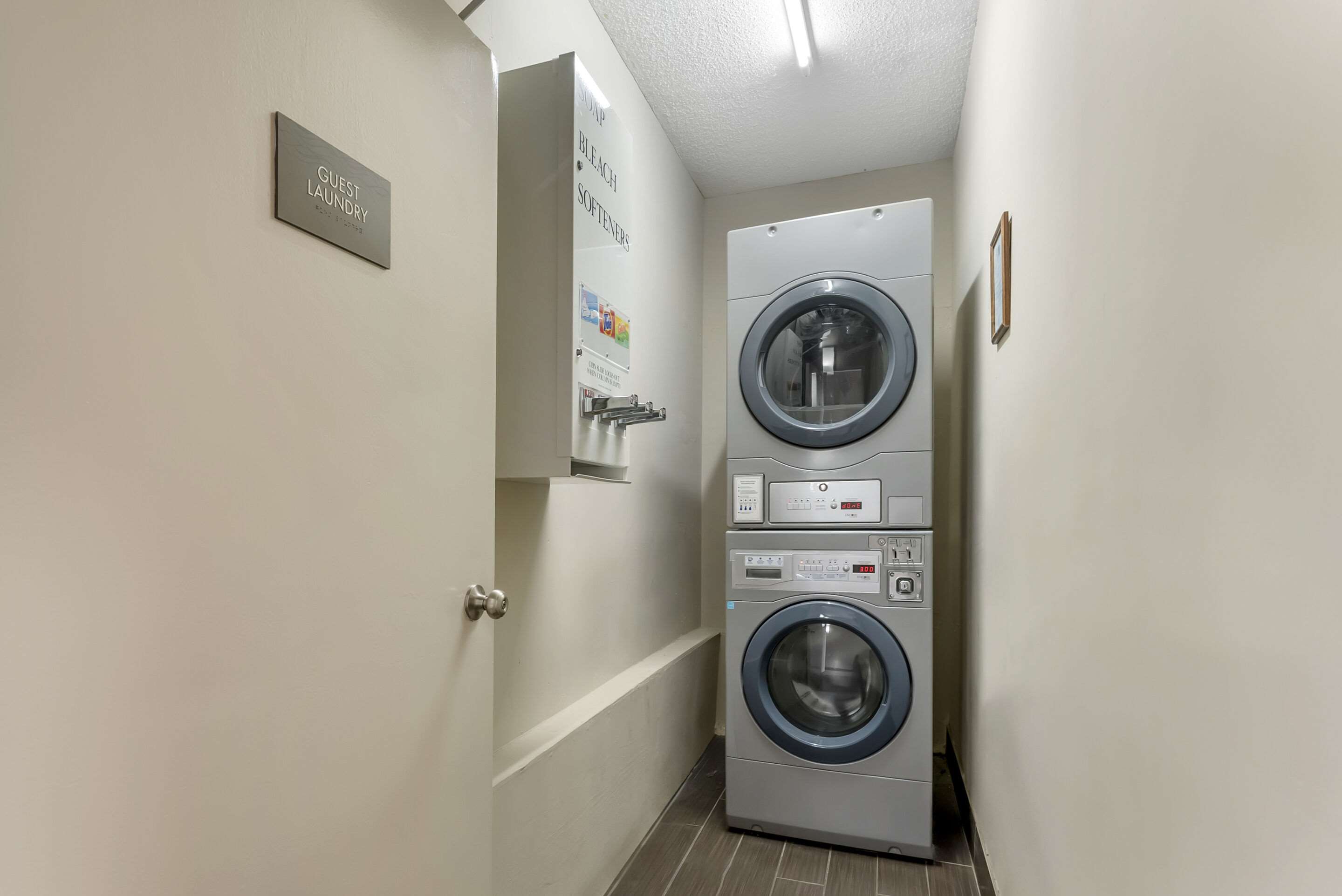 Guest laundry facilities