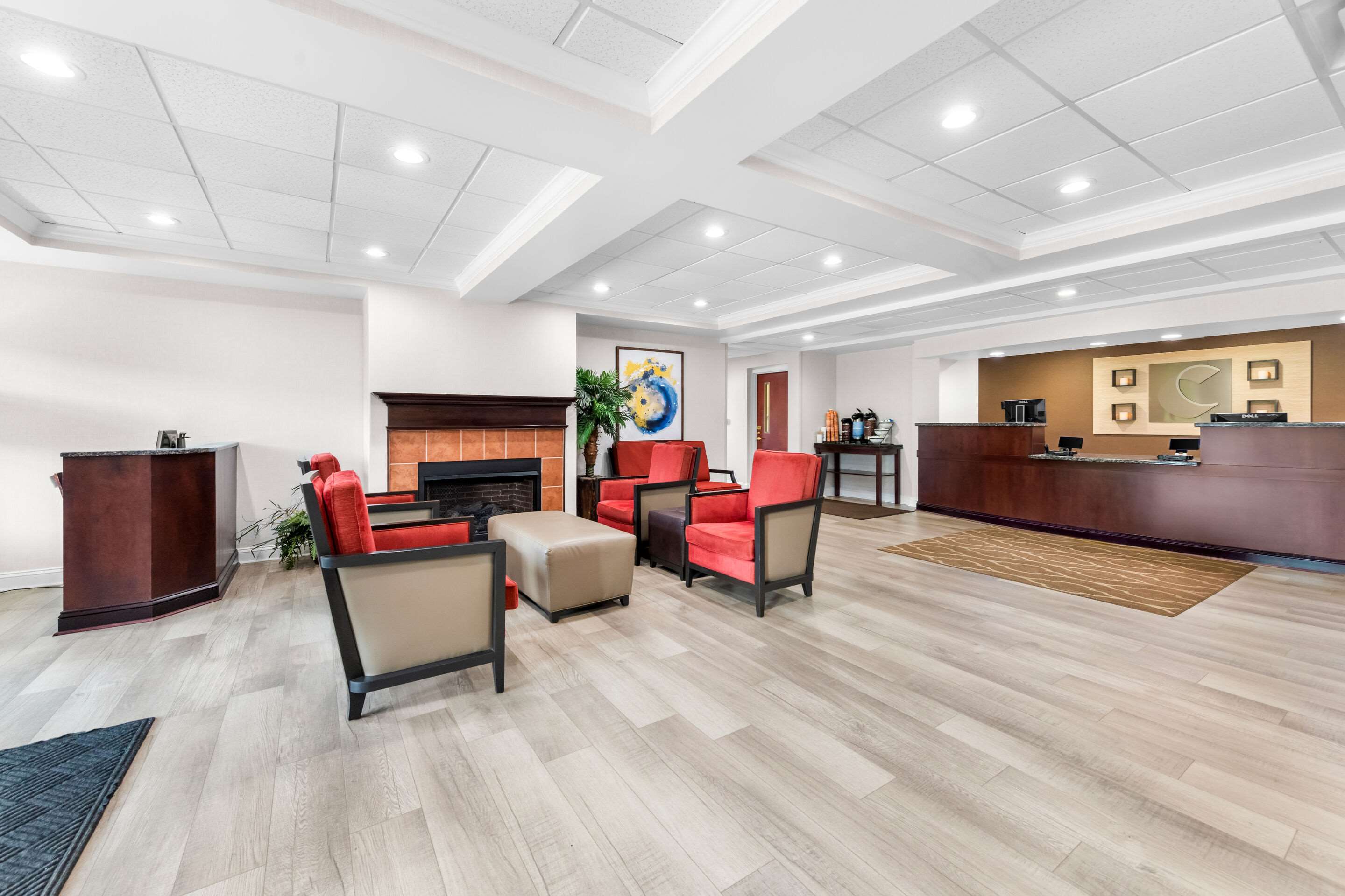 Hotel lobby