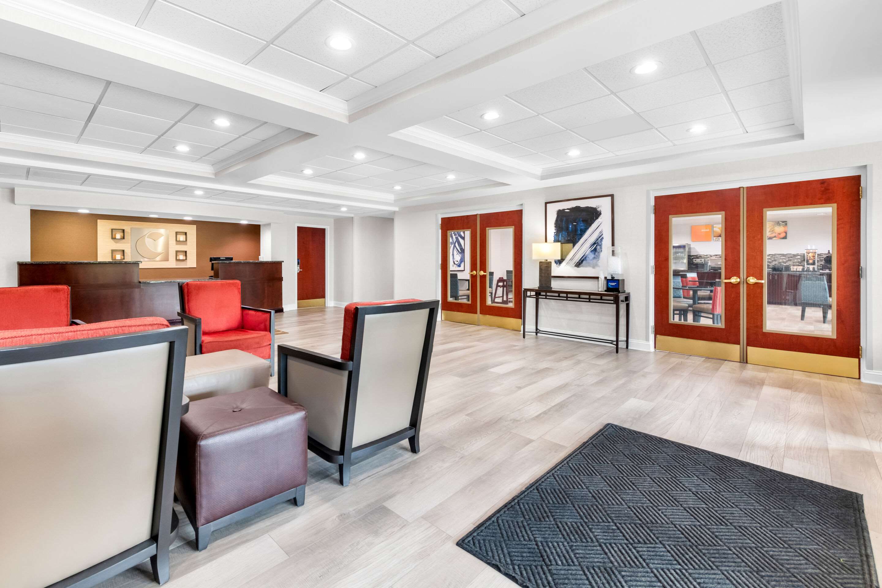 Hotel lobby