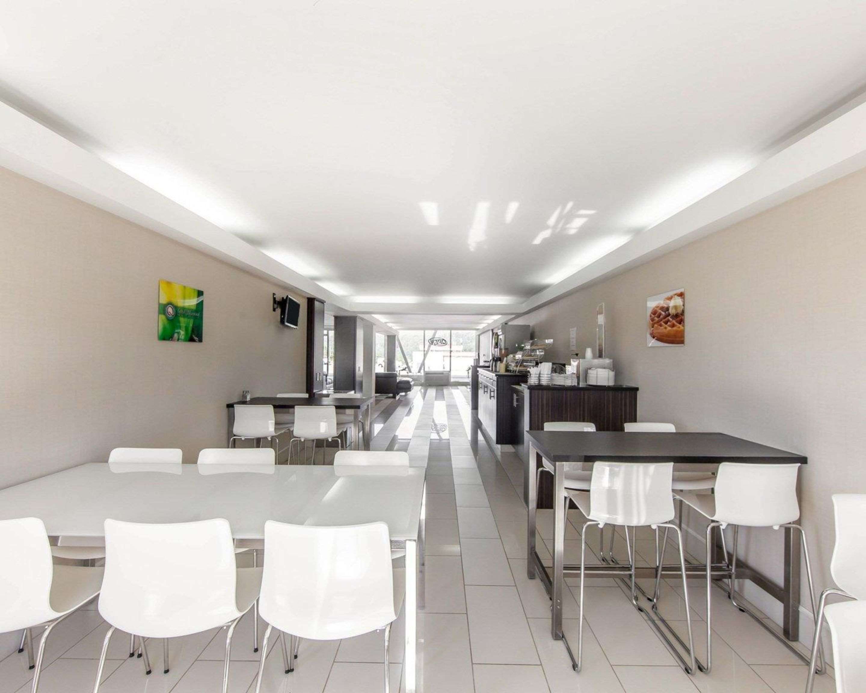 Enjoy breakfast in this seating area