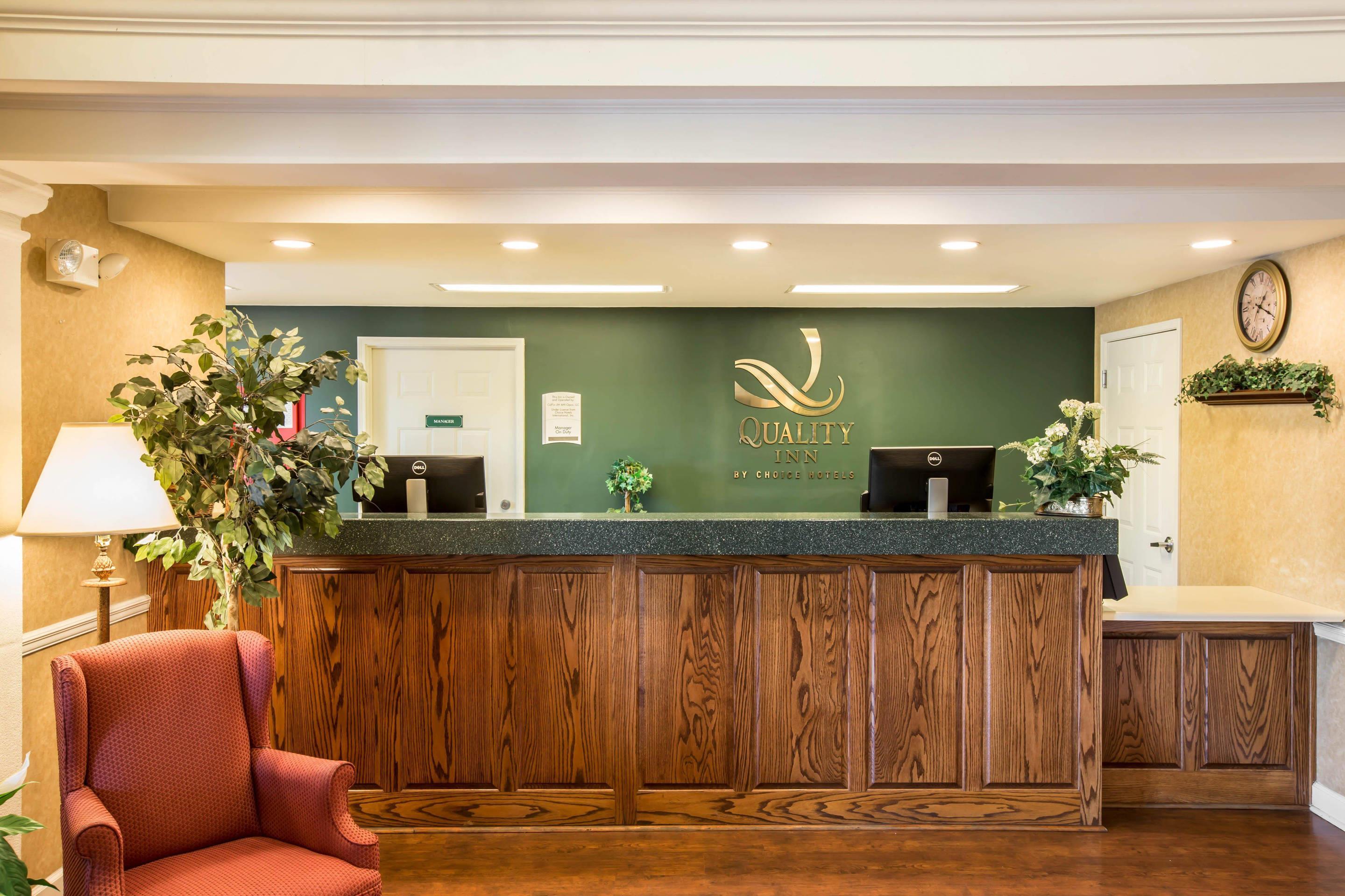 Spacious lobby