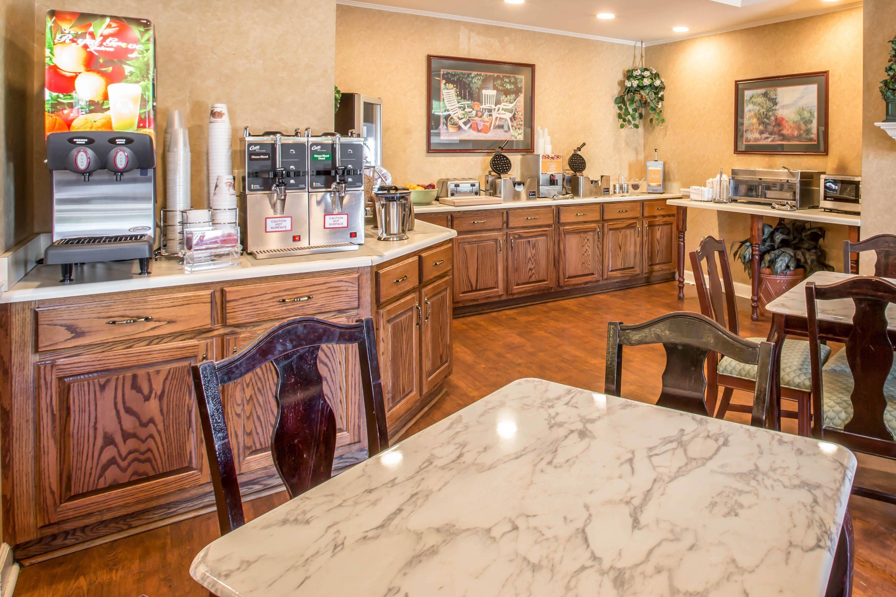 Breakfast area