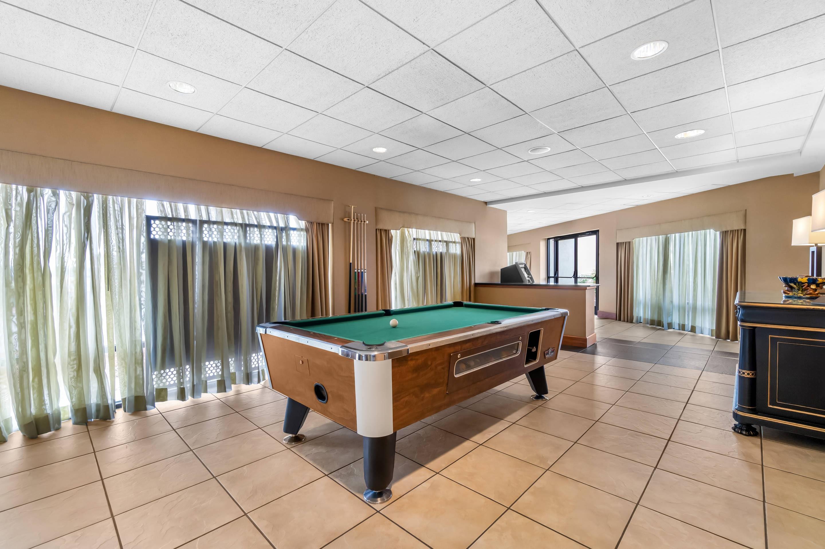 Billiards room