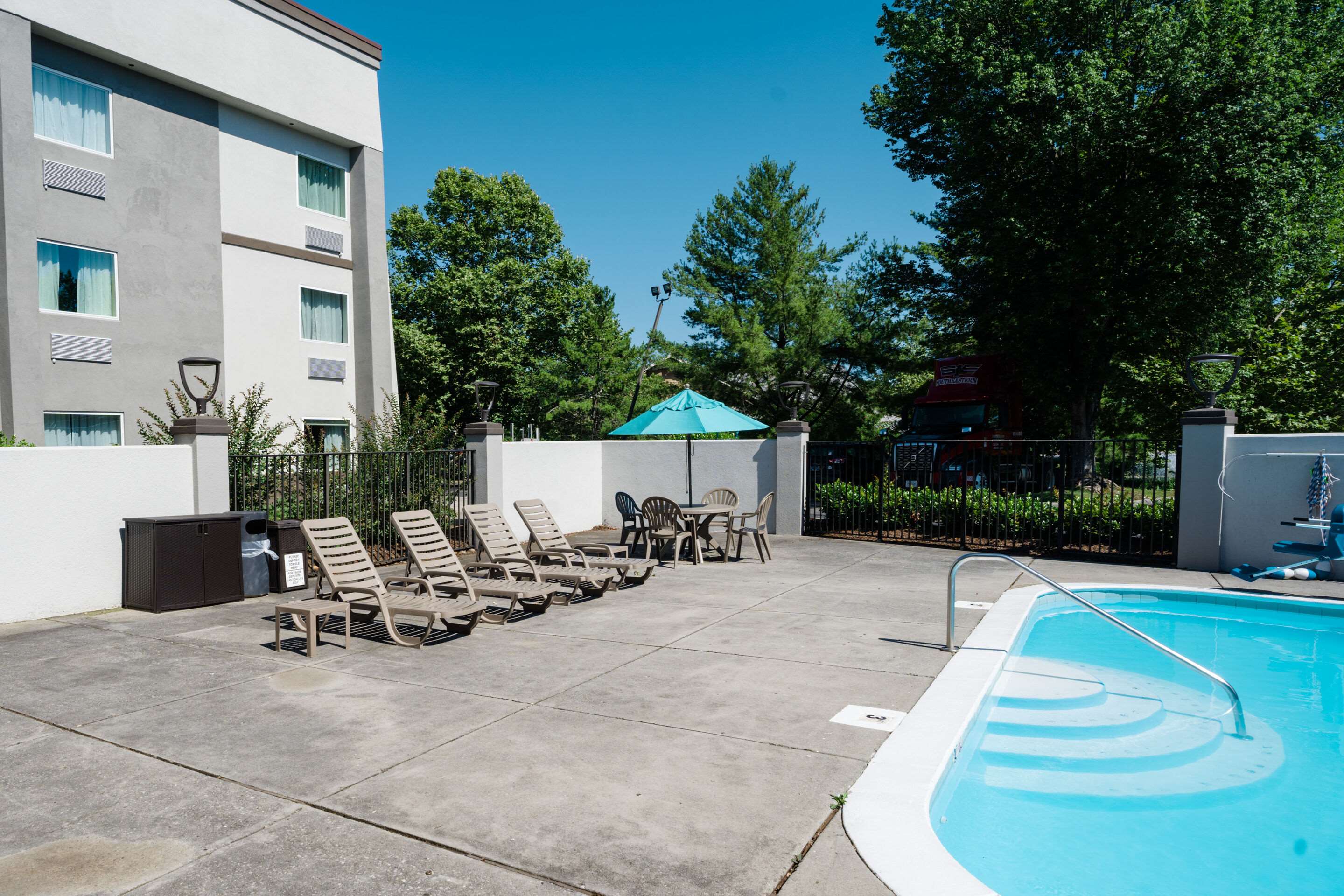 Outdoor pool